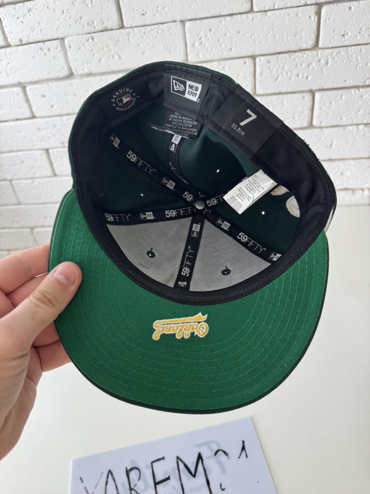 Vintage Oakland A’s Athletics new era cap hat Size ONE SIZE - 6 Thumbnail