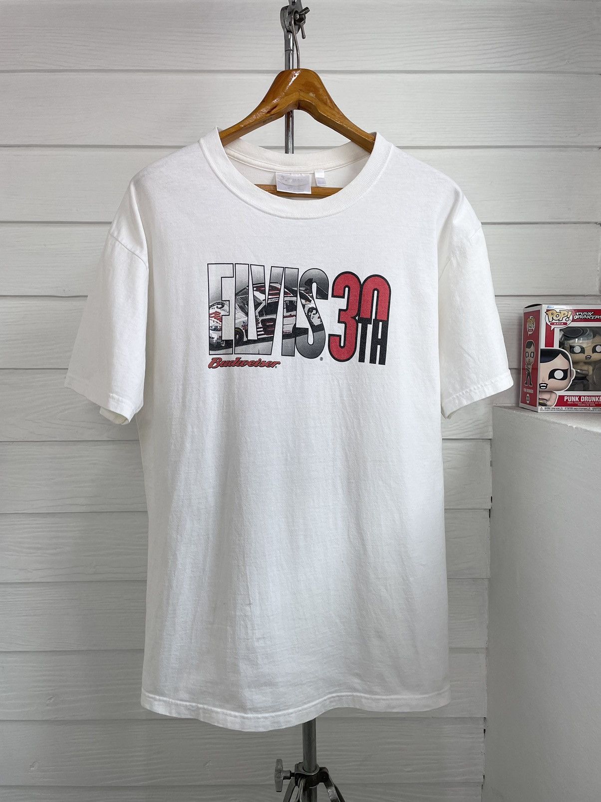 Band Tees × NASCAR × Vintage VINTAGE 2007 NASCAR X ELVIS PRESLEY 30TH ANNIVERSARY Size US L / EU 52-54 / 3 - 2 Thumbnail