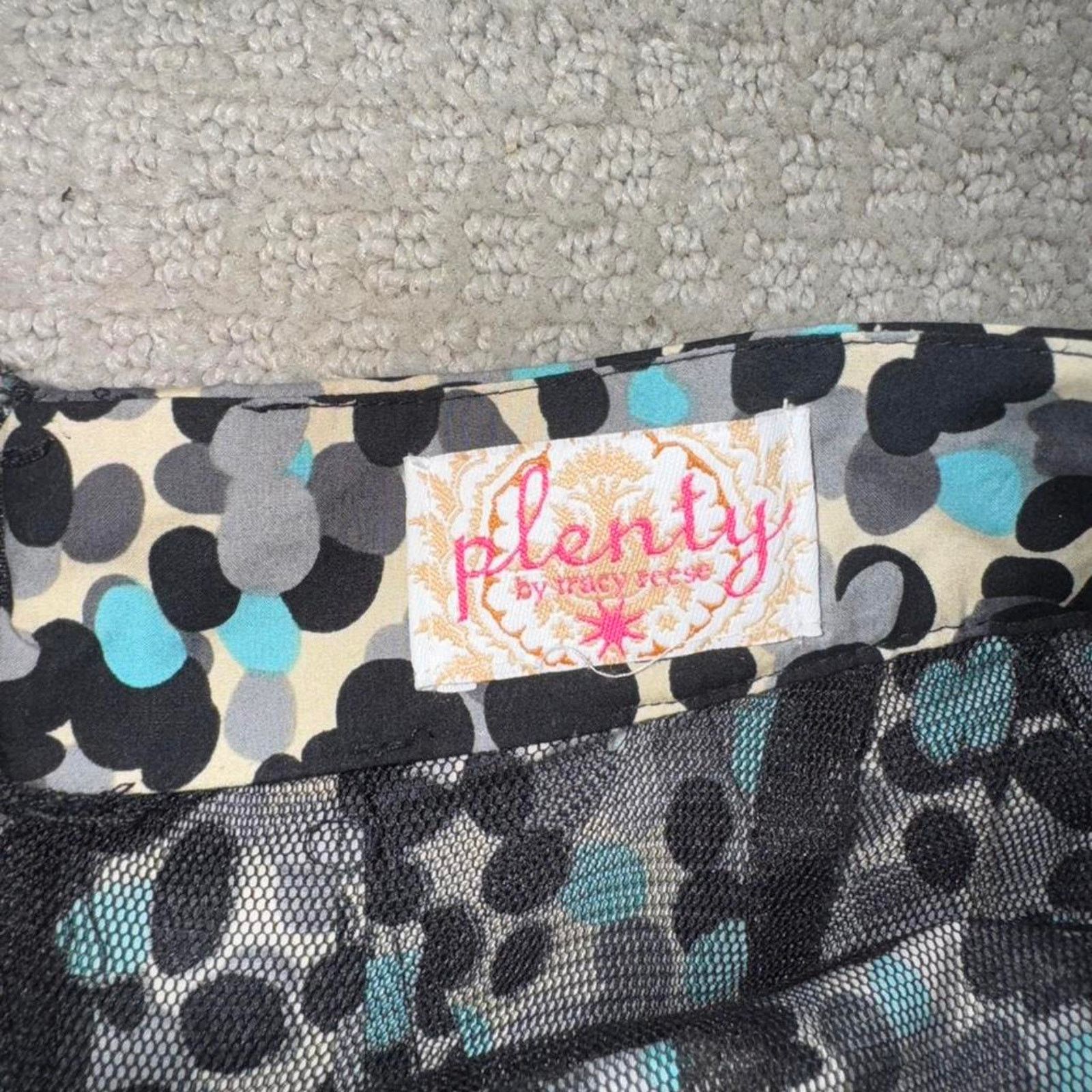 Anthropologie Vintage Black and Blue Bubble Skirt Size 28" / US 6 / IT 42 - 5 Thumbnail