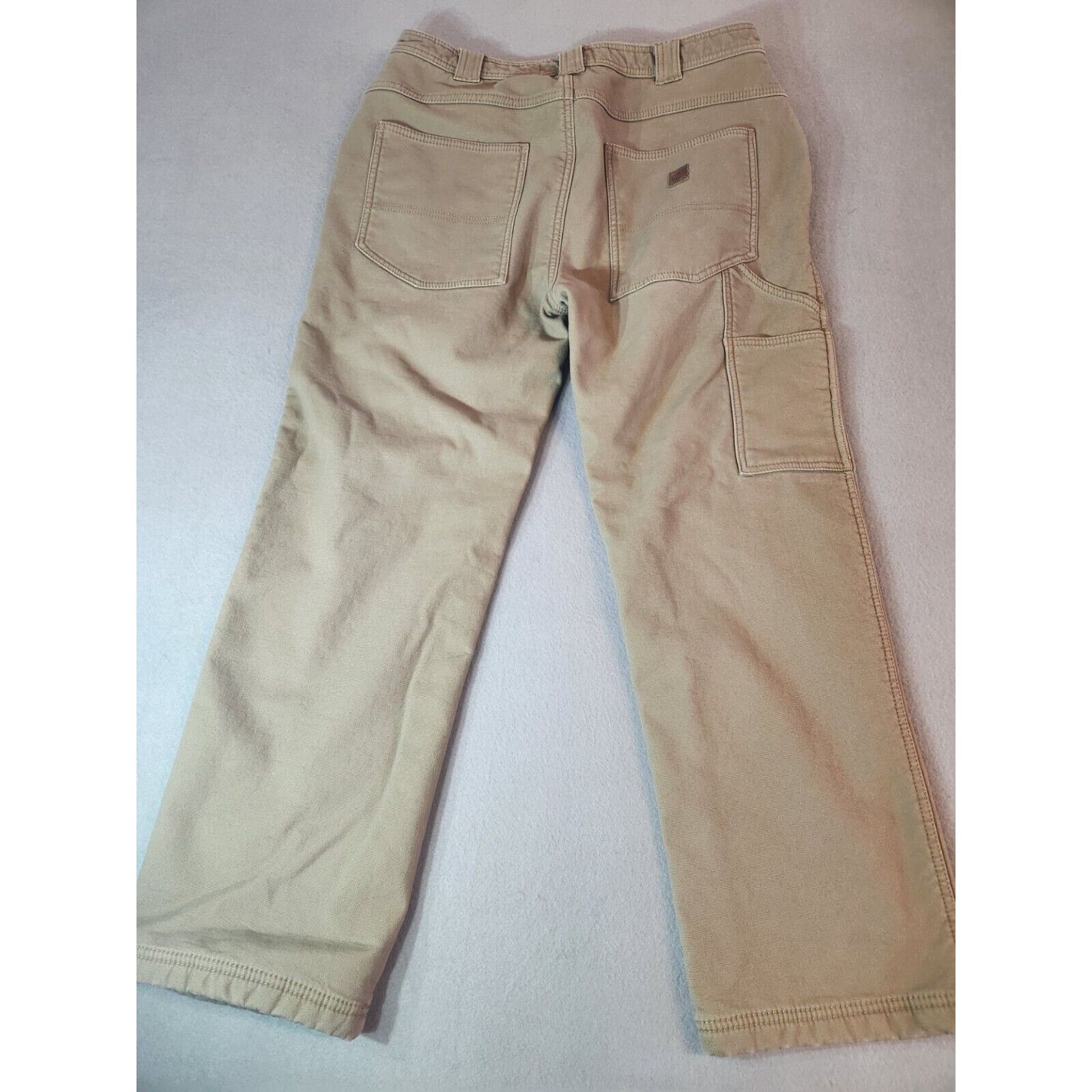 Coleman Coleman Pants Mens 34x30 Khaki Tan Fleece Lined Warm Stretch Size US 34 / EU 50 - 6 Thumbnail