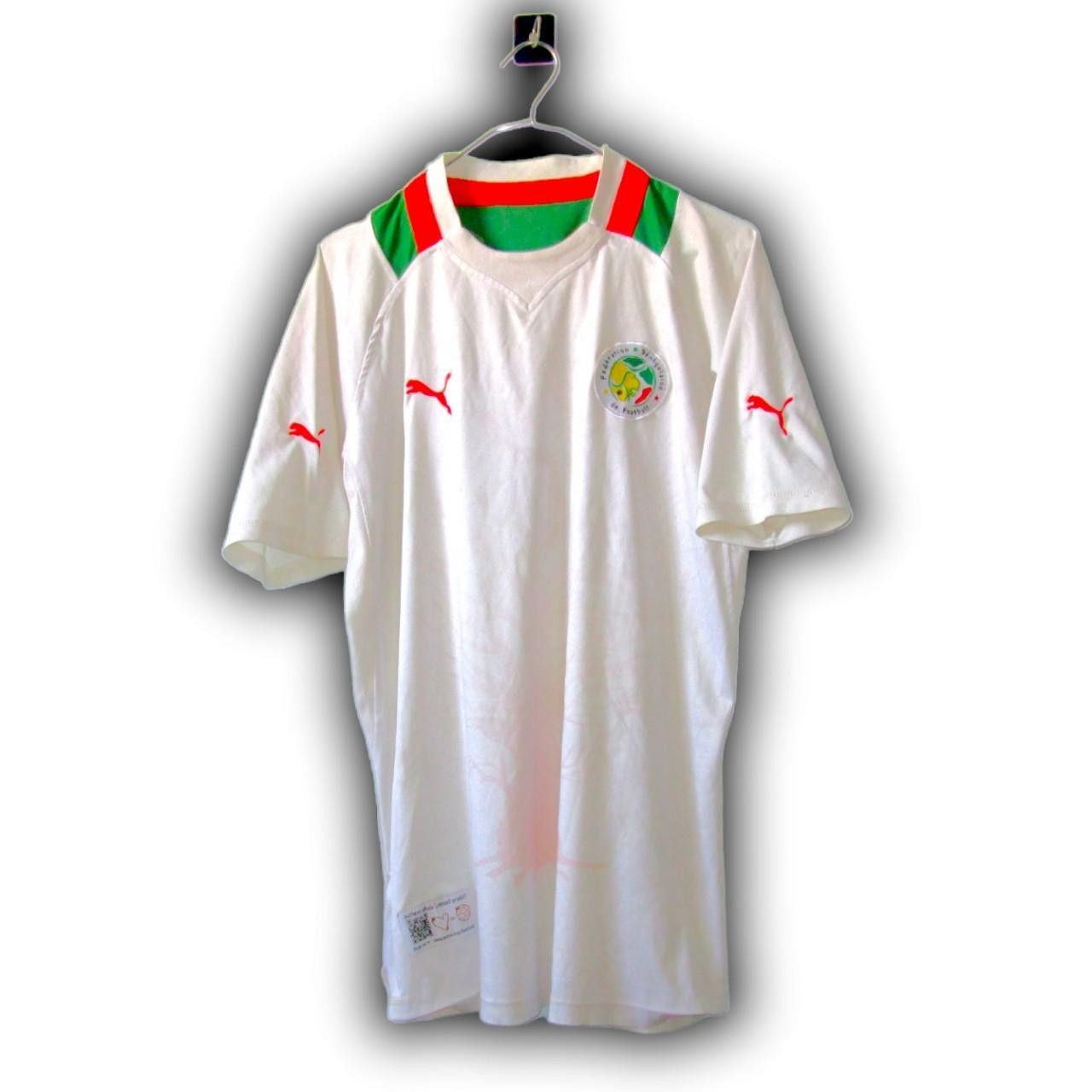 Puma Senegal 2012 2013 Home Maillot Shirt Jersey Size US L / EU 52-54 / 3 - 4 Thumbnail
