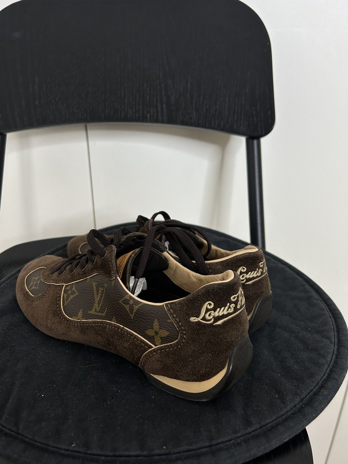 Louis Vuitton Louis Vuitton Sneakers Brown Size US 7.5 / IT 37.5 - 2 Thumbnail
