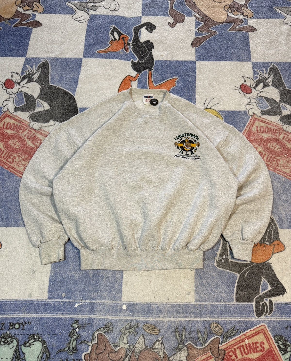 Vintage Vintage lobsterman ale beer crewneck sweatshirt Size US XXL / EU 58 / 5 - 1 Thumbnail