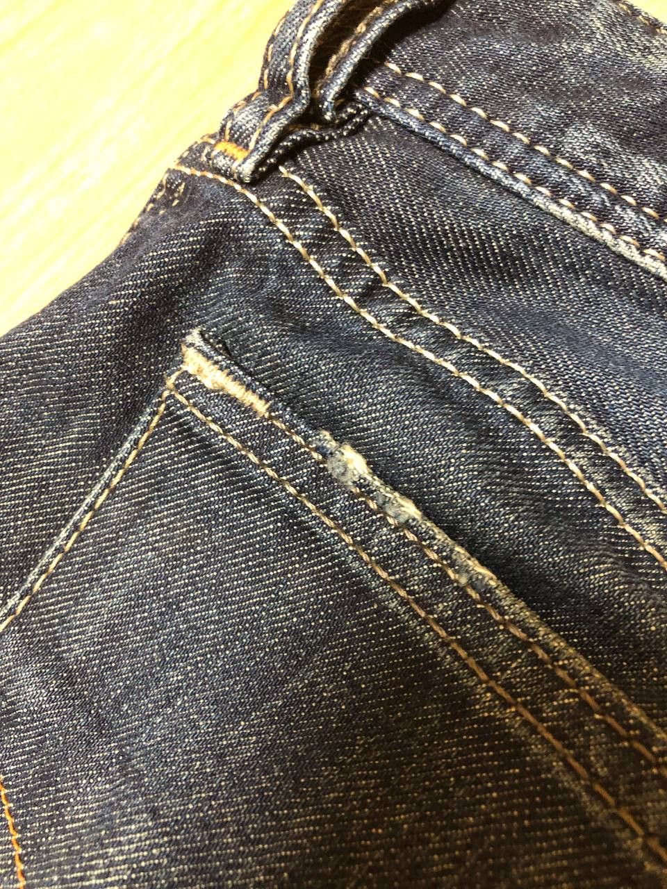 Diesel Crazy Crash Dirty Baggy Faded Jean Japan Avant Garde Style Size US 36 / EU 52 - 6 Thumbnail
