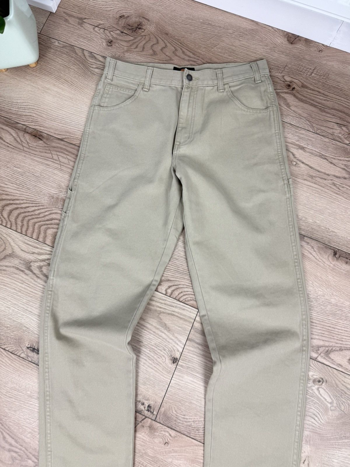 Dickies Vintage Beige Dickies carhartt streetwear work usaPants Size US 30 / EU 46 - 9 Thumbnail