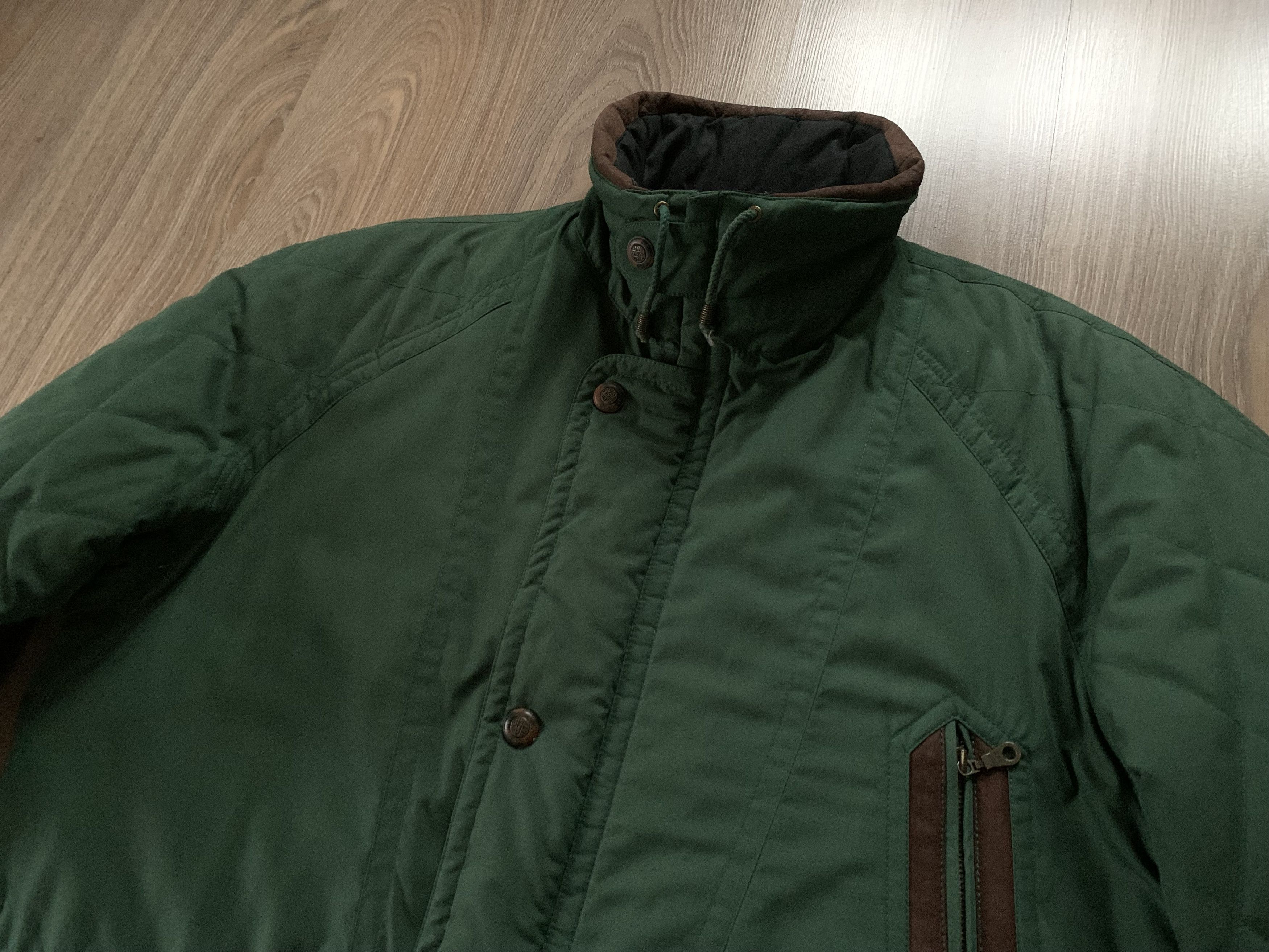 Vintage Rare Vincenzo By Schild Vintage Textile Winter Jacket Size US XL / EU 56 / 4 - 4 Thumbnail