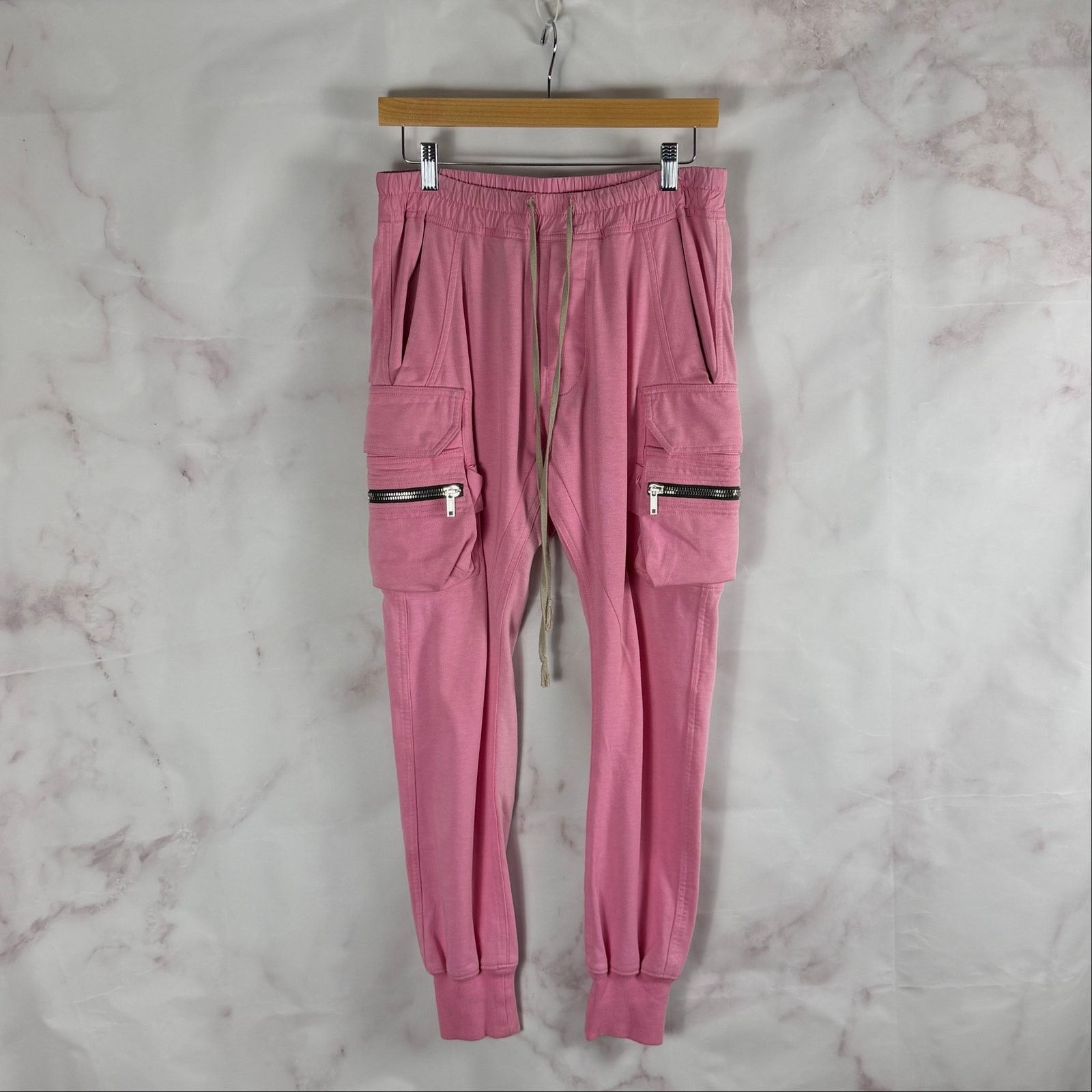 Rick Owens GLITTER FW17 CARGO JOGGERS / RU17F8390-BA | Grailed