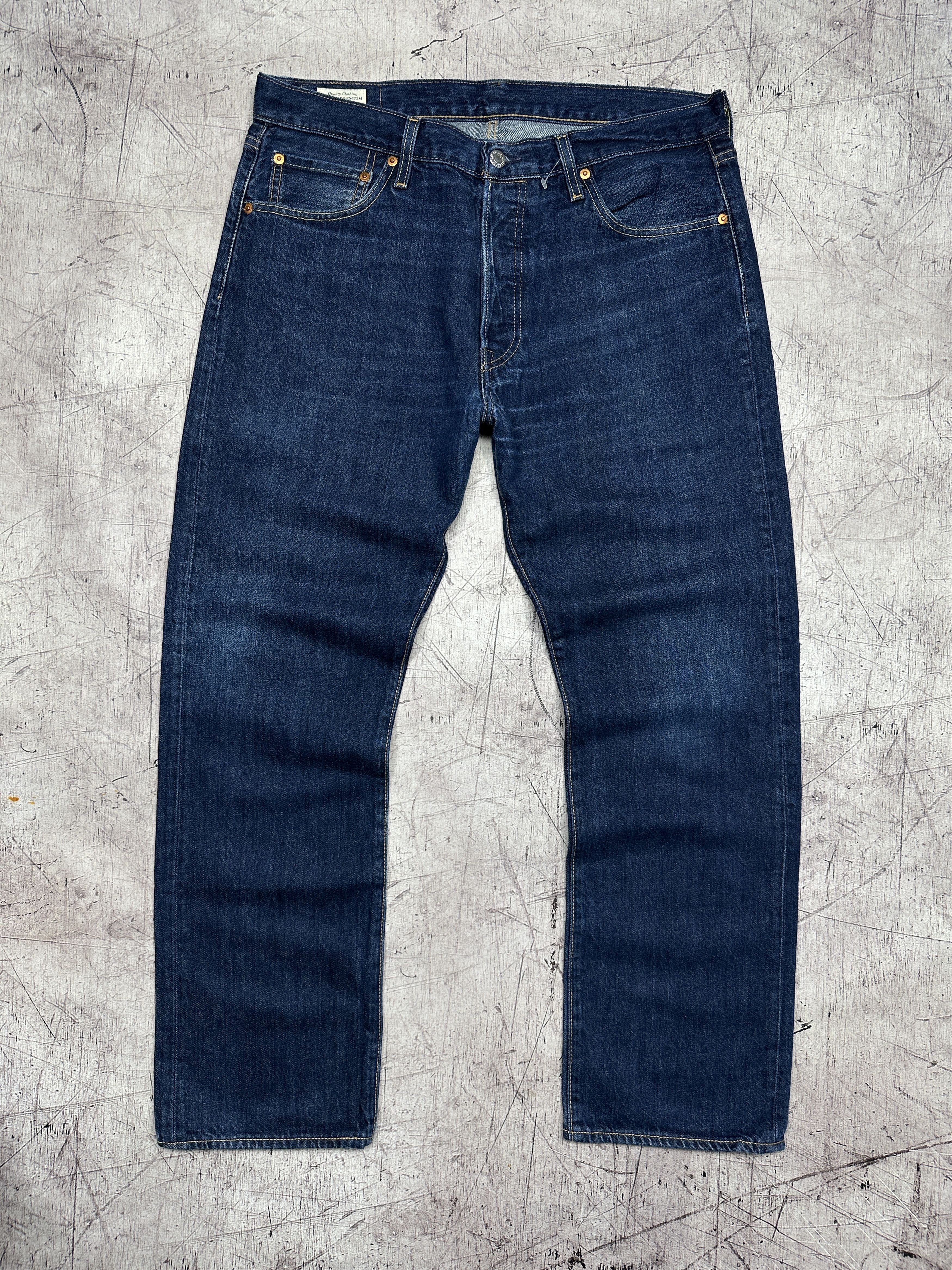 Levi's Levi's 501 Mens Premium Denim Pants Big E Jeans Size 32 x 30 Size US 34 / EU 50 - 5 Thumbnail