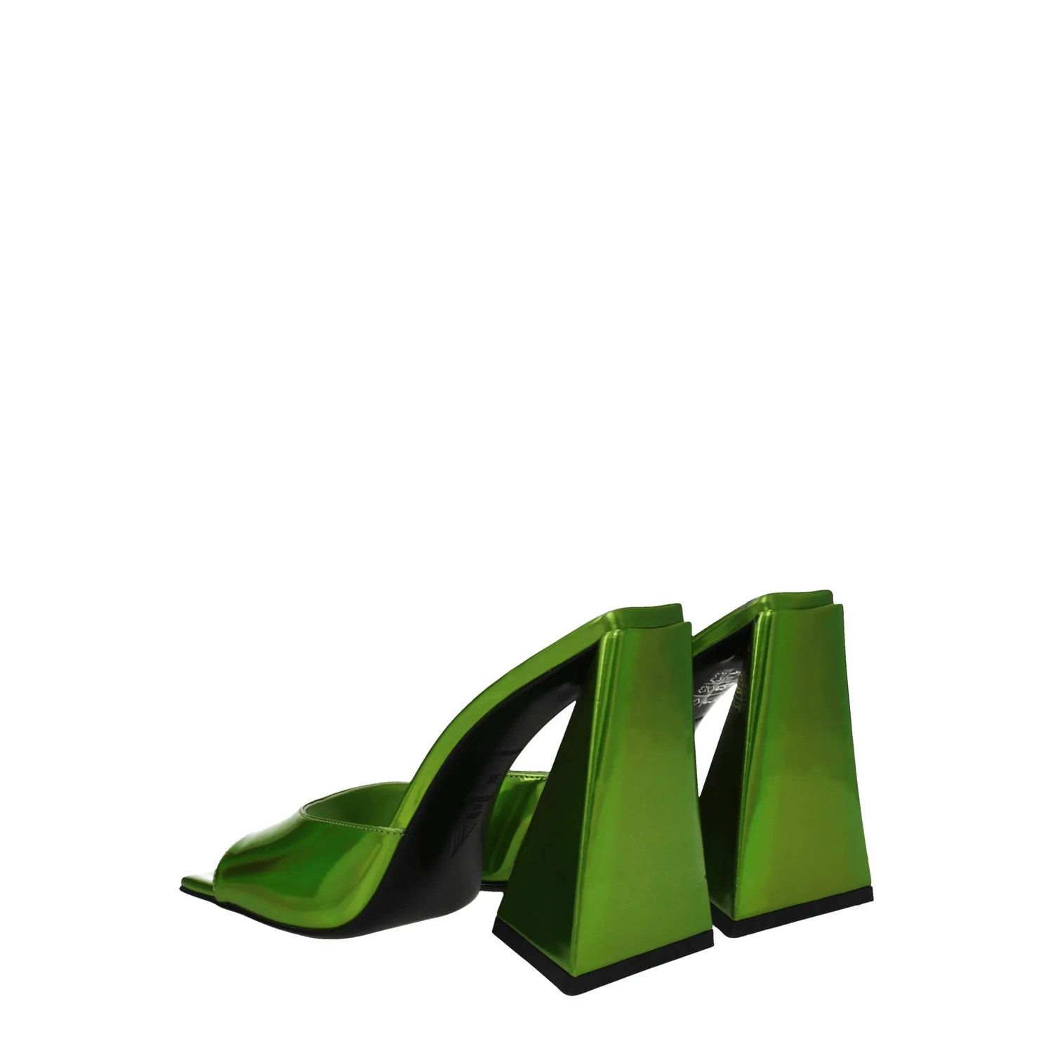 The Attico ob1o1e1224 Patent Leather Sandals in Green Size US 6 / IT 36 - 4 Thumbnail