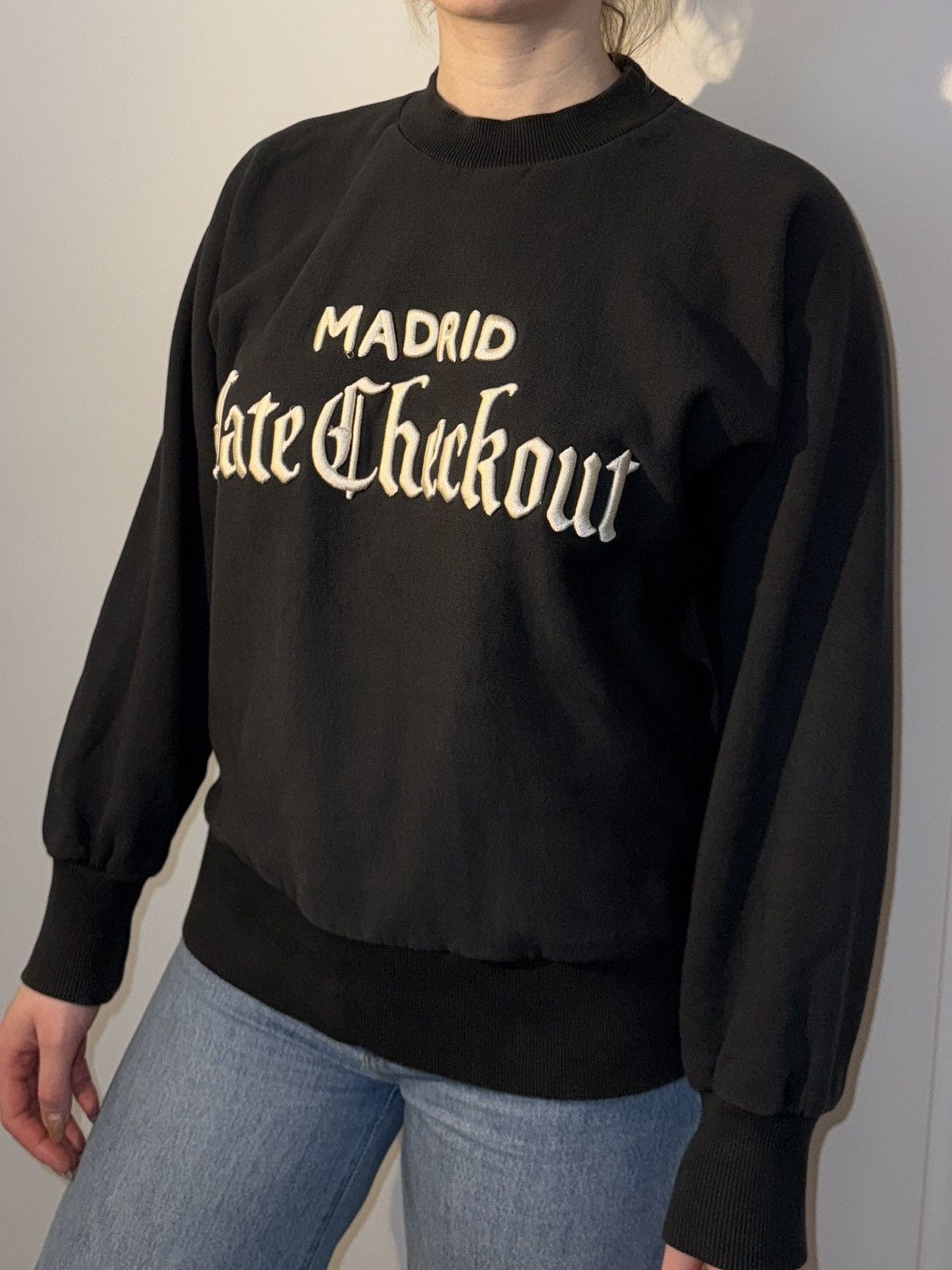Other Late Checkout’s Issa Jean Crewneck Sweatshirt in Black Size US M / EU 48-50 / 2 - 6 Thumbnail