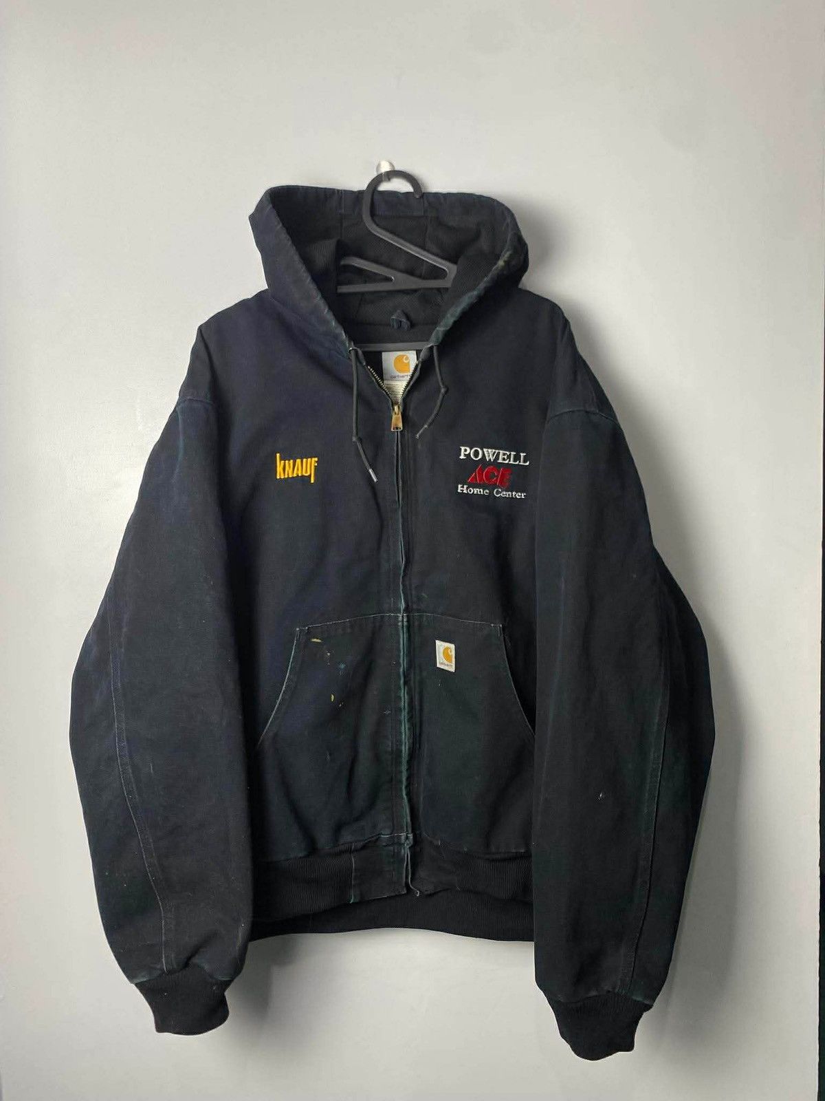 Carhartt Vintage Black Carhartt Canvas Duck Active Jacket Size US XXL / EU 58 / 5 - 3 Thumbnail