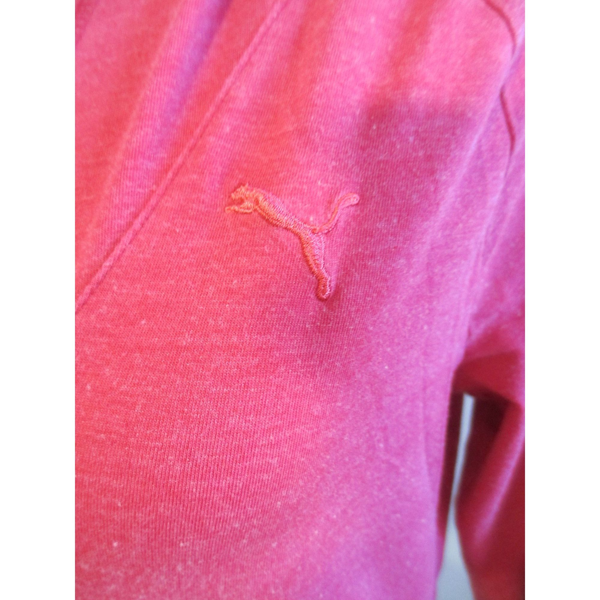 Puma Puma Brand Womens Pink Hooded Pullover With Front Pocket Lon Size M / US 6-8 / IT 42-44 - 6 Thumbnail