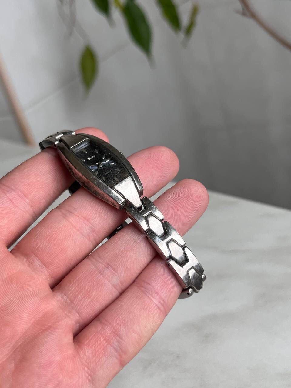 Japanese Brand × Vintage Vintage Japanese style futuristic Steel Blue Logo Watch Size ONE SIZE - 5 Thumbnail