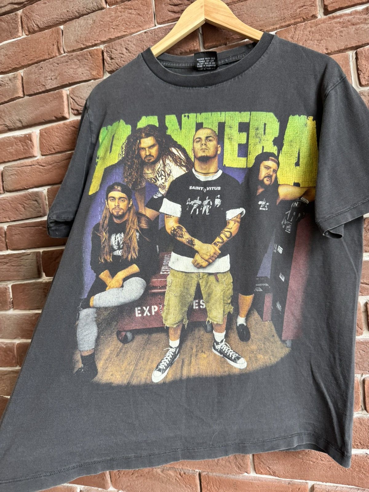 Band Tees Rare Vintage Pantera Far Beyond Tee Metal Band Grail 90s Size US L / EU 52-54 / 3 - 3 Thumbnail