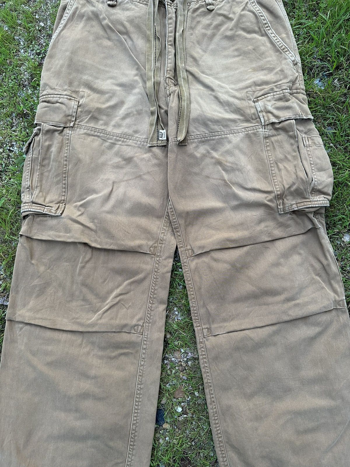 Abercrombie & Fitch SICKS🔥ABERCROMBIE MULTIPOCKET BONDAGE PARACHUTE CARGO PANTS Size US 32 / EU 48 - 6 Thumbnail