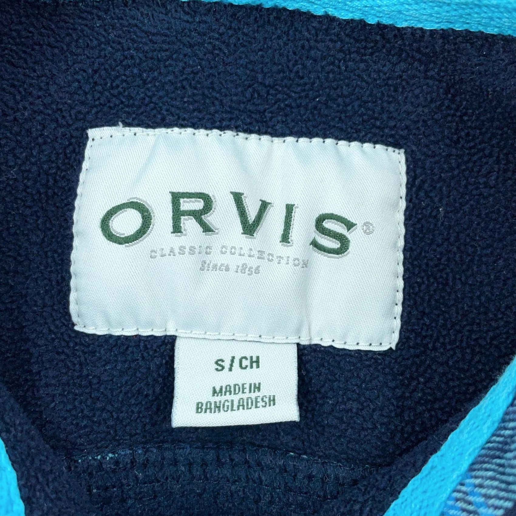 Orvis Orvis Shirt Jacket Womens Small Blue Plaid Fleece Lined Collared Snap Button Shirt Jacket Womens Small Blue Plaid Fleece Lined Collared Snap Button Size S / US 4 / IT 40 - 3 Thumbnail