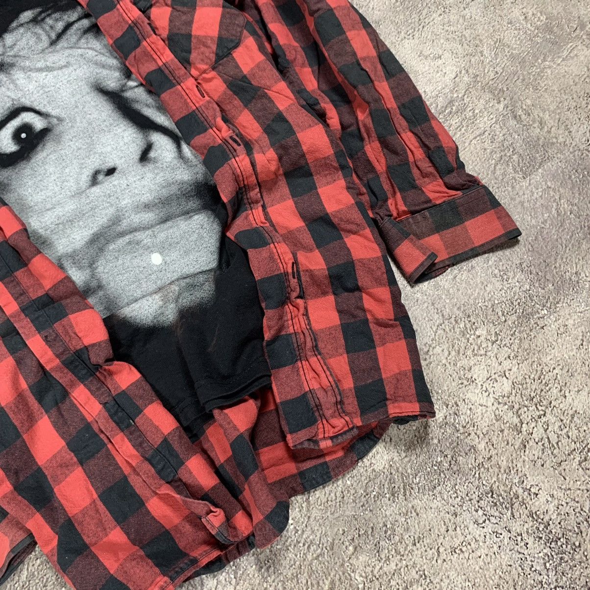 Flannel vintage flannel plaid shirt checkered streetwear 90s Y2K Size US XL / EU 56 / 4 - 3 Thumbnail