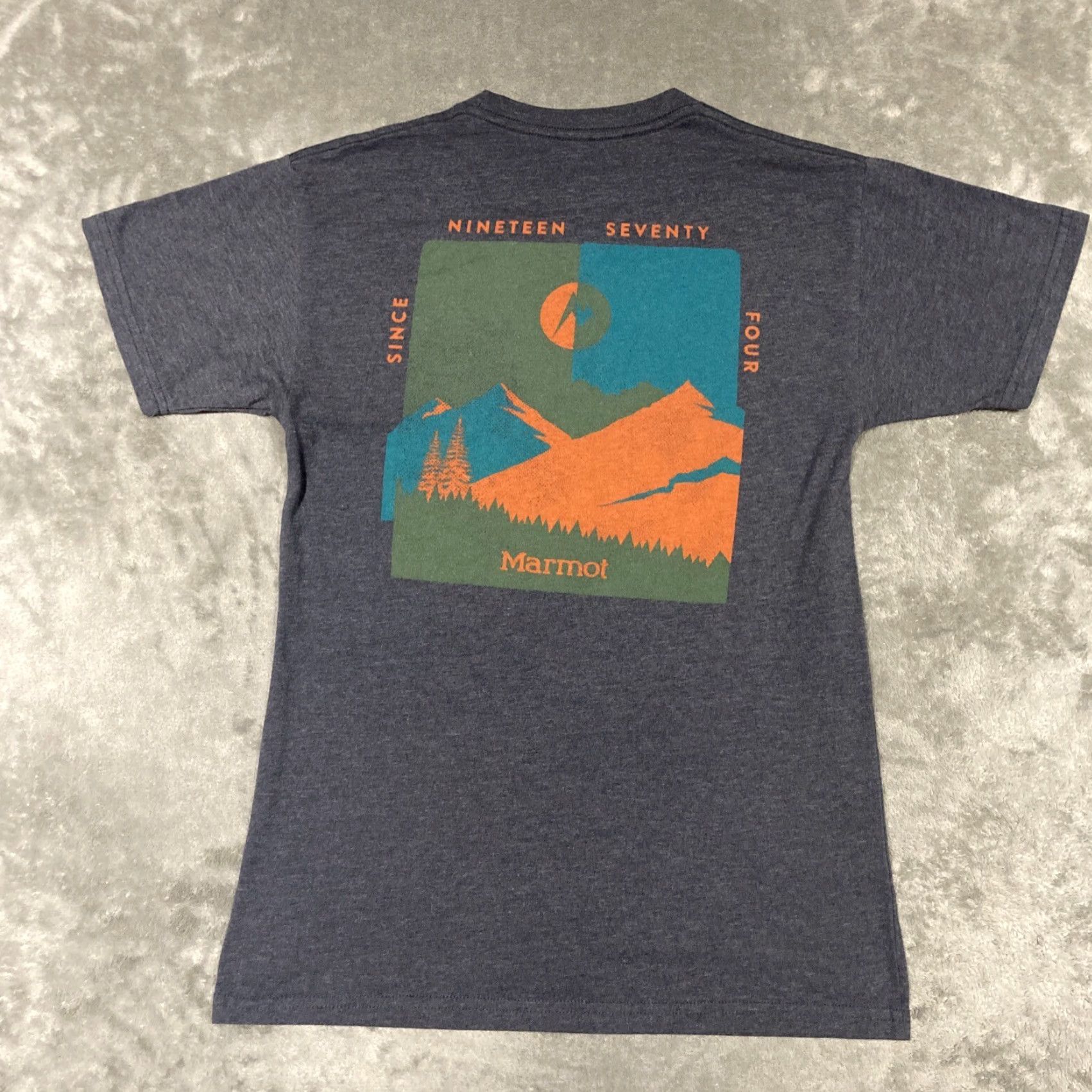 Marmot Marmot Shirt Mens Small Short Sleeve Crew Neck Casual Outdoors Lightweight T-Shirt Logo Breathable Easy Care Multicolor 9x Size US S / EU 44-46 / 1 - 4 Thumbnail