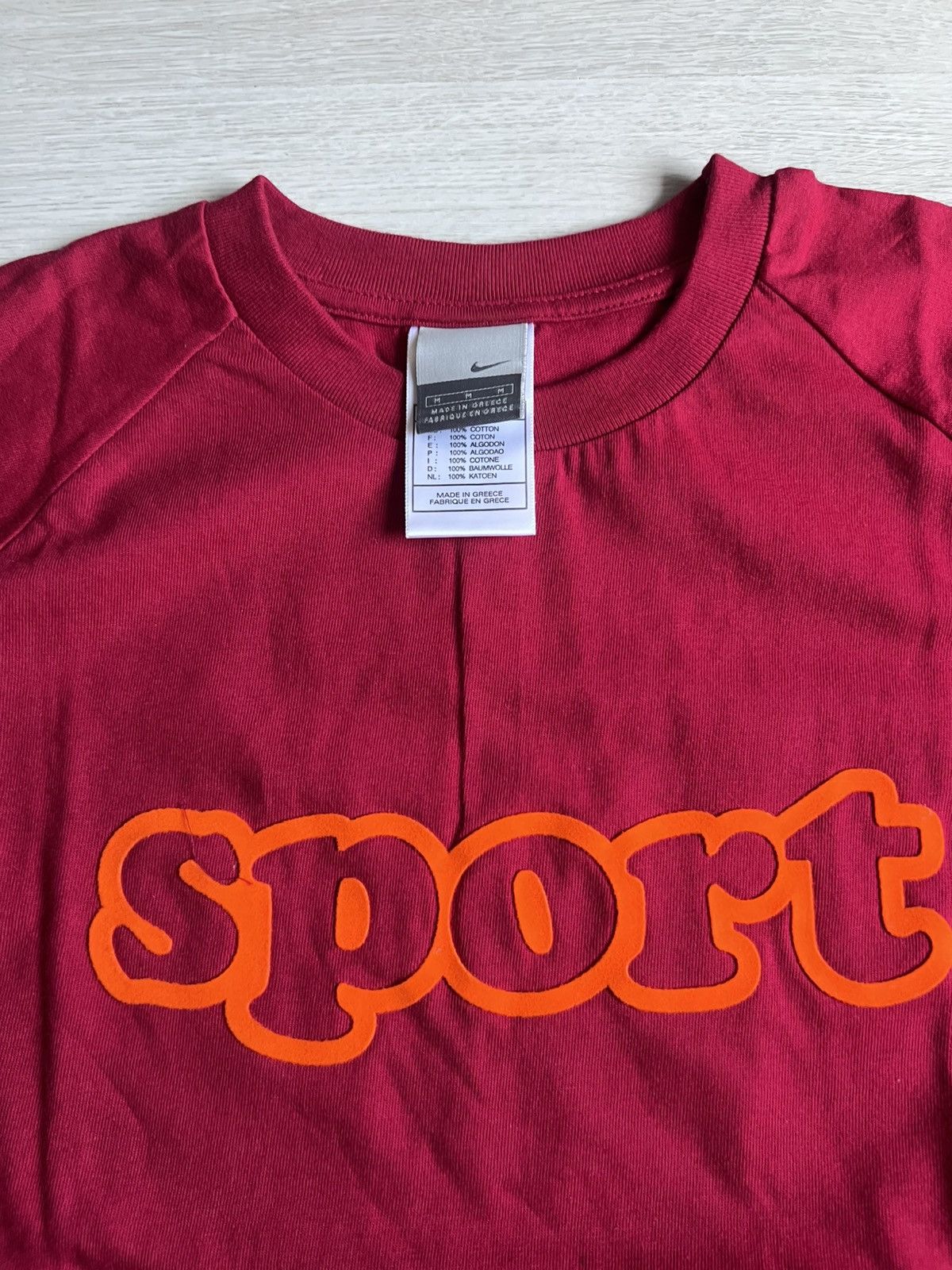 Nike Vintage Nike tshirt made in greece Size M / US 6-8 / IT 42-44 - 3 Thumbnail