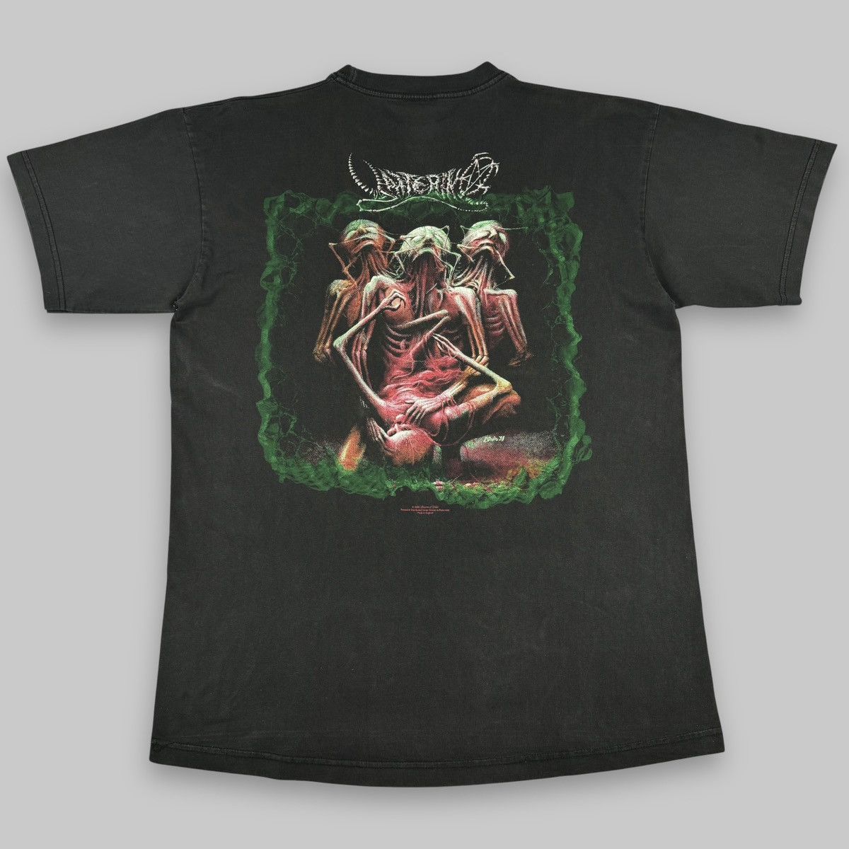 Band Tees Vintage 2000 Yattering ‘Murder’s Concept’ Metal Euro T Shirt Size US XL / EU 56 / 4 - 2 Thumbnail