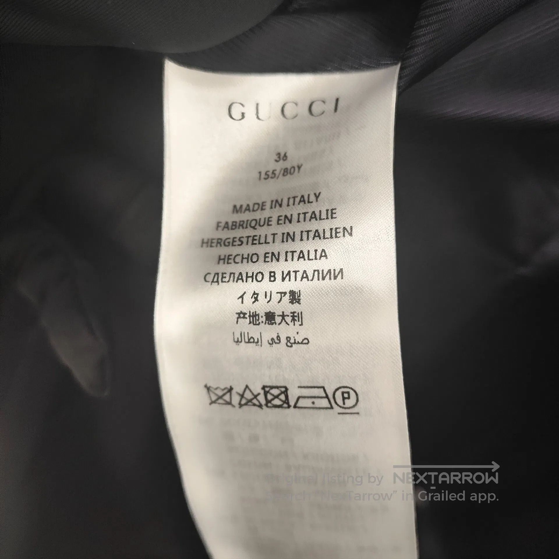 Gucci Guicci Fashion simple single-breasted collar long sleeve s Size XS / US 0-2 / IT 36-38 - 6 Thumbnail