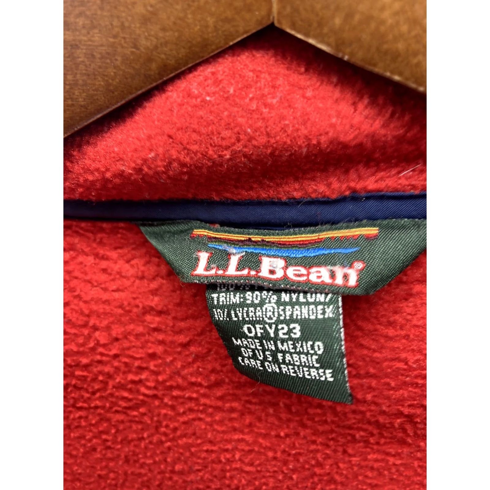 Vintage VINTAGE LL BEAN Full Zip Sweater Jacket Mens Size M Red Size US M / EU 48-50 / 2 - 4 Thumbnail