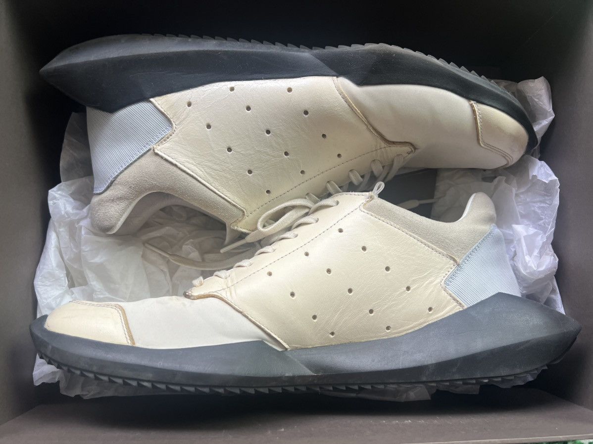 Adidas × Rick Owens Rick Owens Adidas Techrunner Size US 12 / EU 45 - 4 Thumbnail