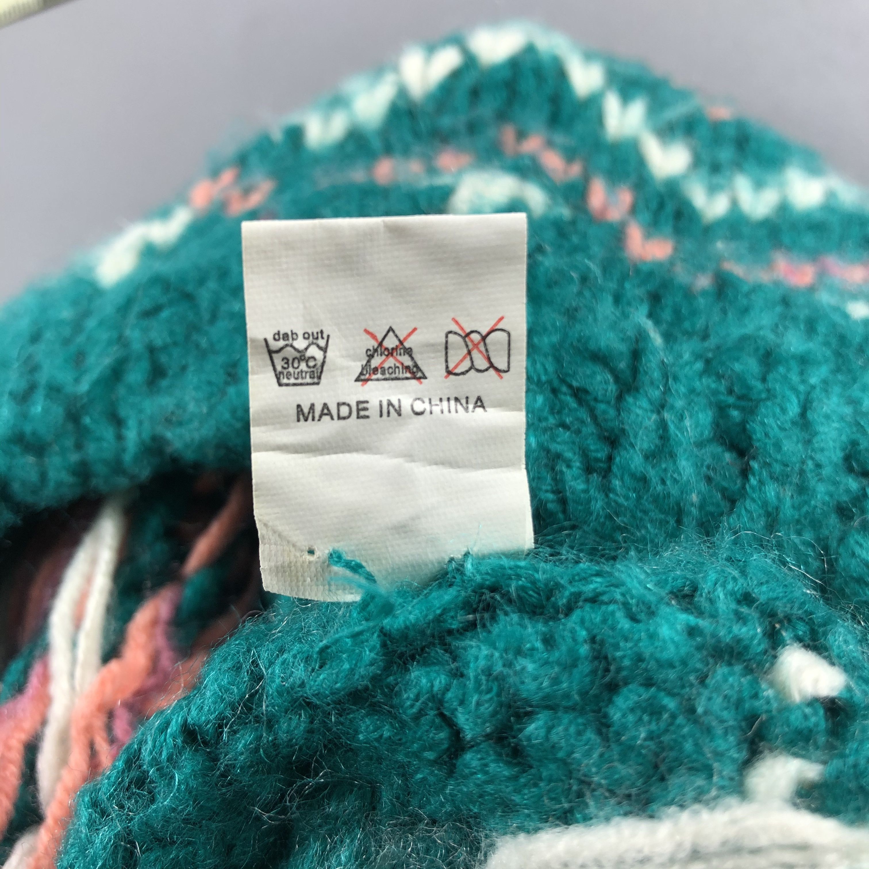 Japanese Brand × Other × Vintage Unknown Handmade PomPom Knit Beanie Snow Hat Snow Cap -D273 Size ONE SIZE - 6 Thumbnail