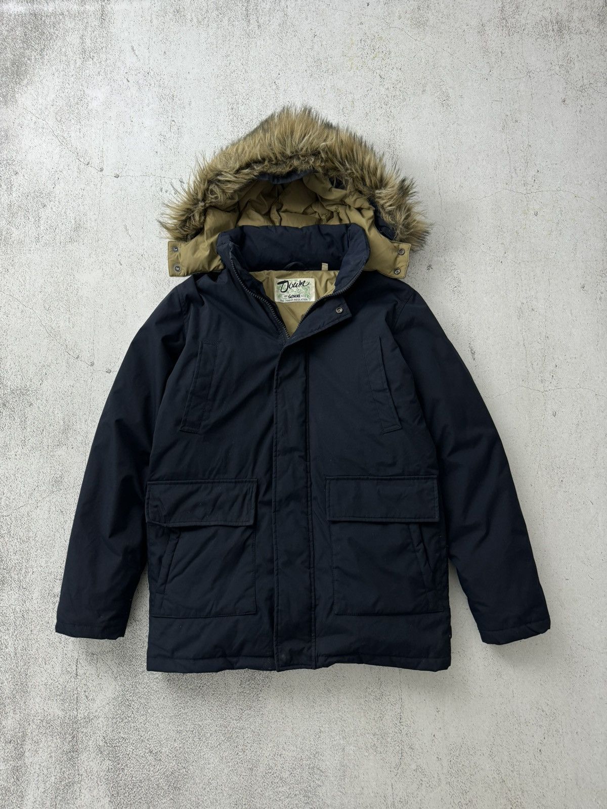 Schott Flyers Army Type U Vintage Military Parka