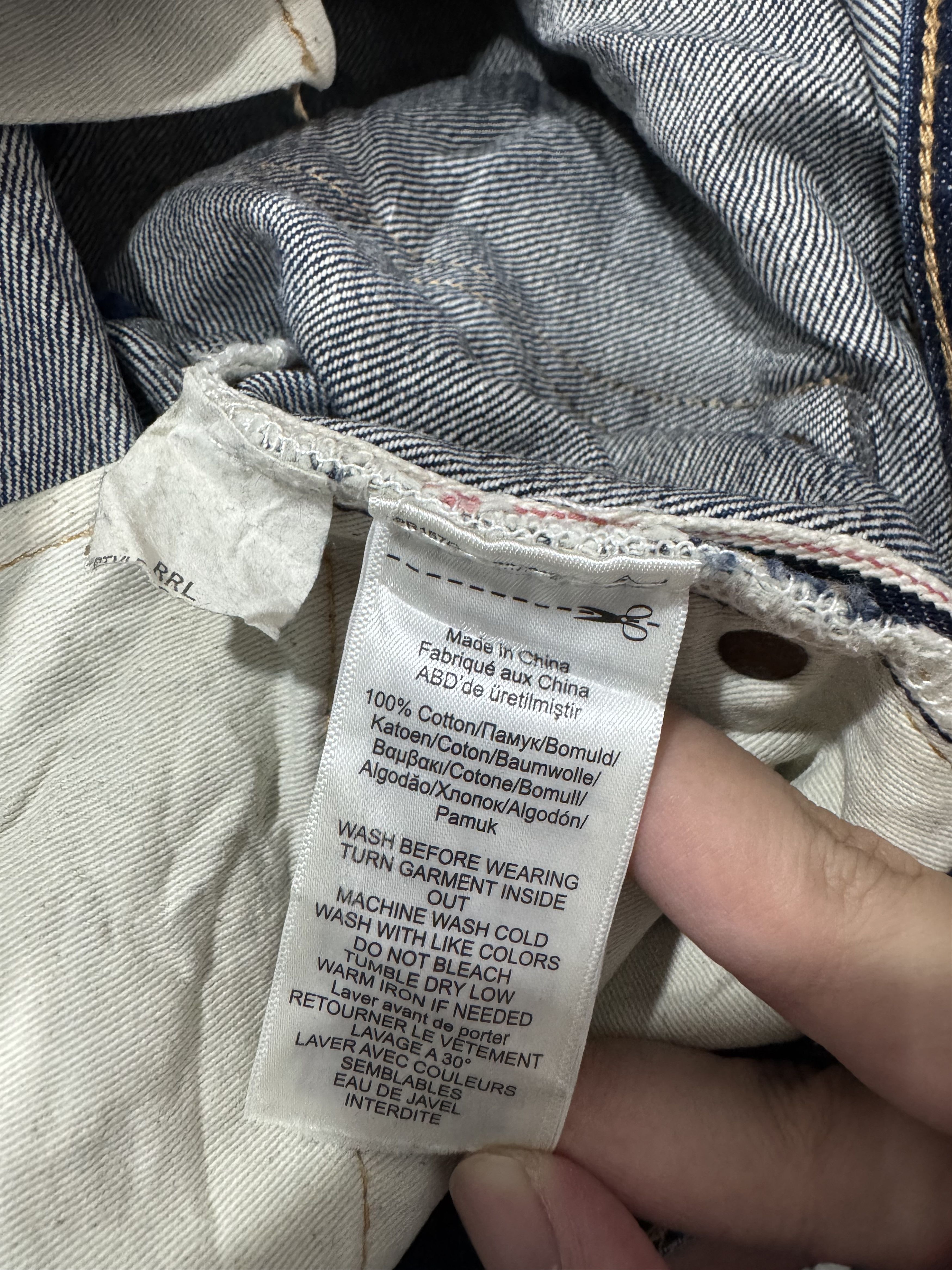 RRL Ralph Lauren RRL Ralph Lauren Selvedge Jeans Size US 33 - 8 Thumbnail