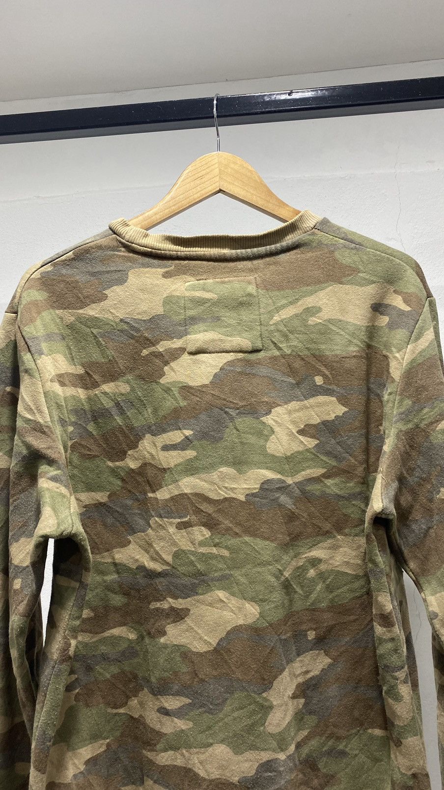 Vintage ‼️FINAL DROP‼️Army Military Sweater Camo Size US L / EU 52-54 / 3 - 11 Thumbnail