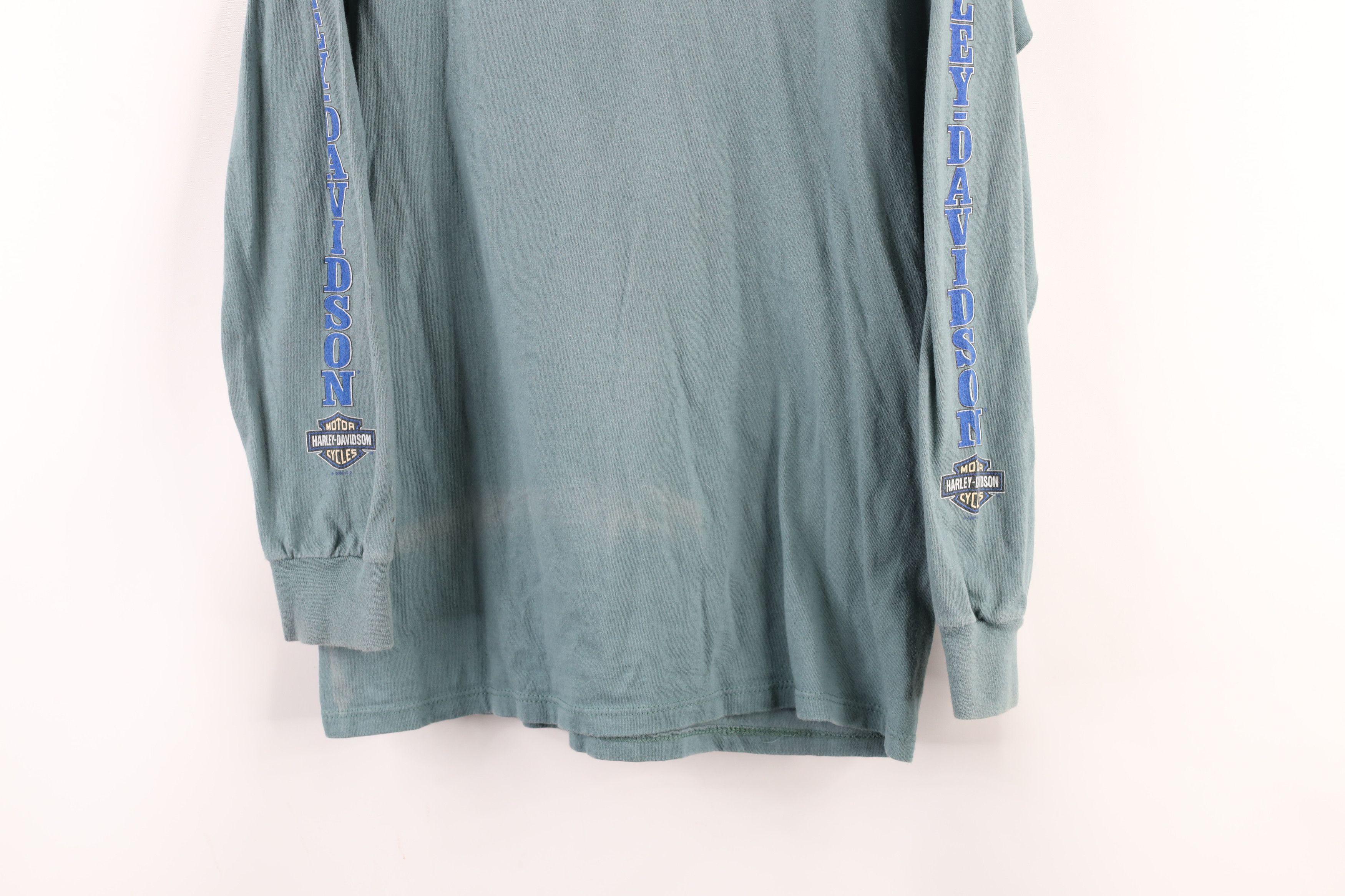 Harley Davidson × Vintage Vintage Y2K 2000 Harley Davidson Out Long Sleeve T-Shirt USA Size US M / EU 48-50 / 2 - 3 Thumbnail