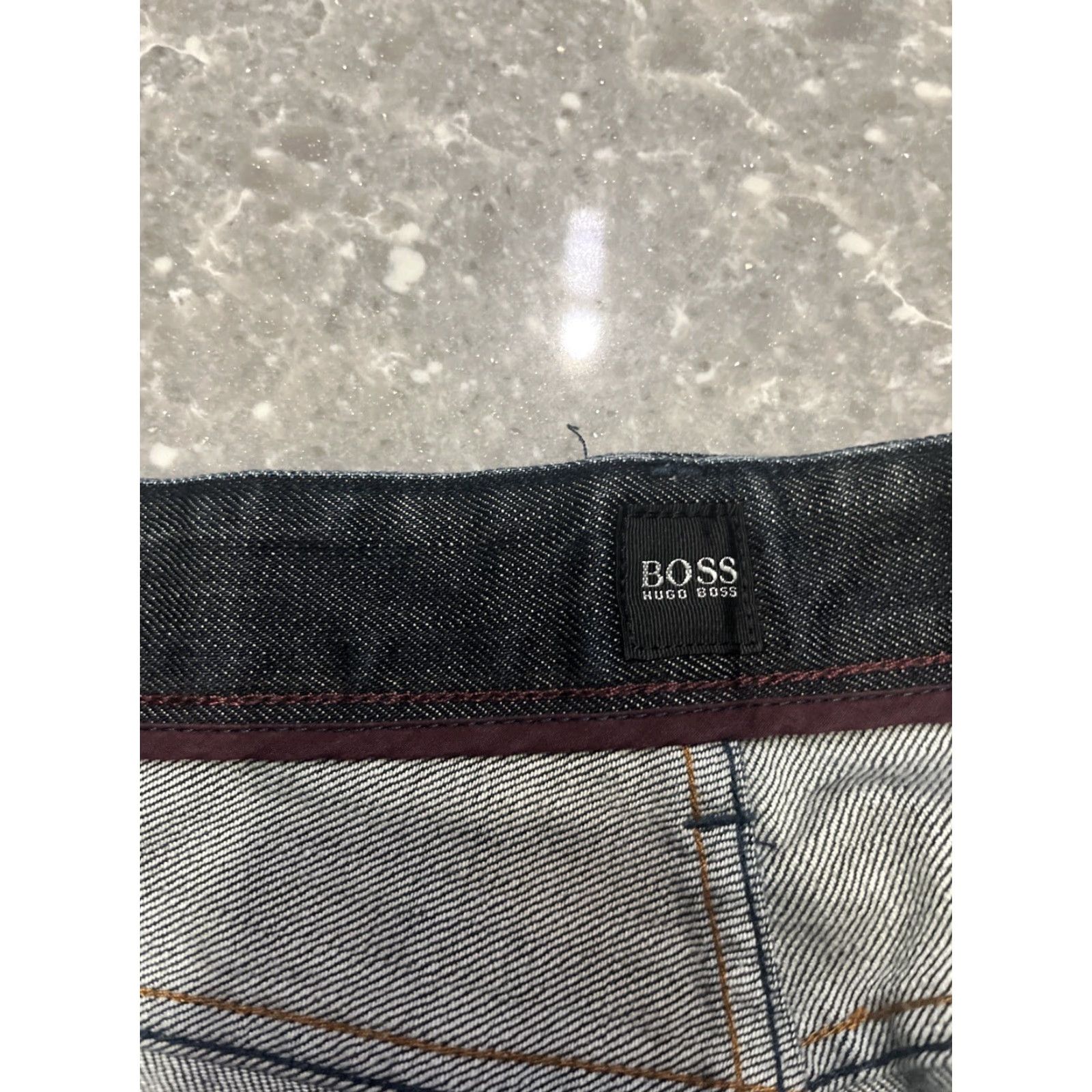 Hugo Boss HUGO BOSS Jeans Mens 38x32 Blue Kansas Zip Fly Regular Fit Size US 38 / EU 54 - 3 Thumbnail