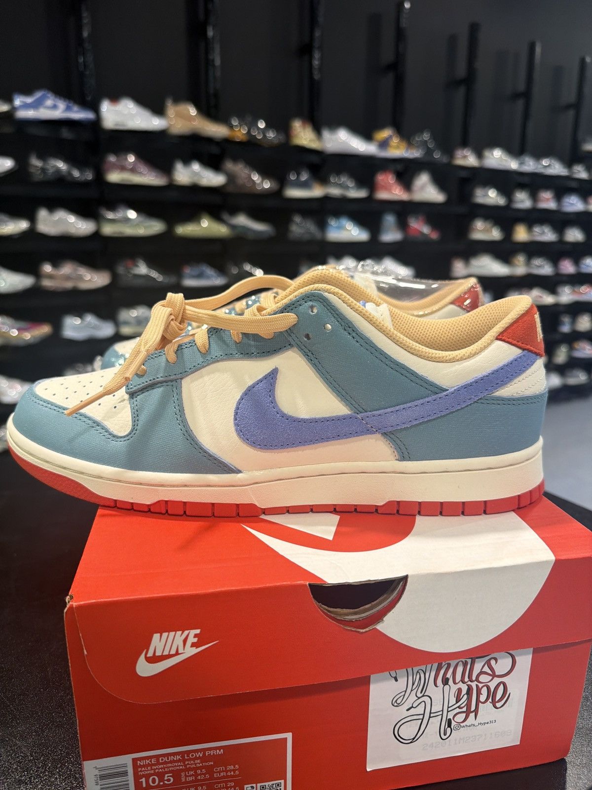 Nike Nike Dunk Low Denim Turquoise Size-10.5 Brand New Quick Ship Size US 10.5 / EU 43-44 - 5 Thumbnail