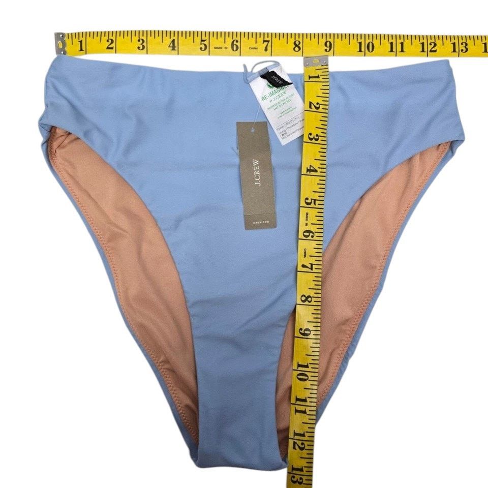 J.Crew NWT J. Crew High Rise Moderate Coverage Bikini Bottom Size S Size ONE SIZE - 12 Thumbnail