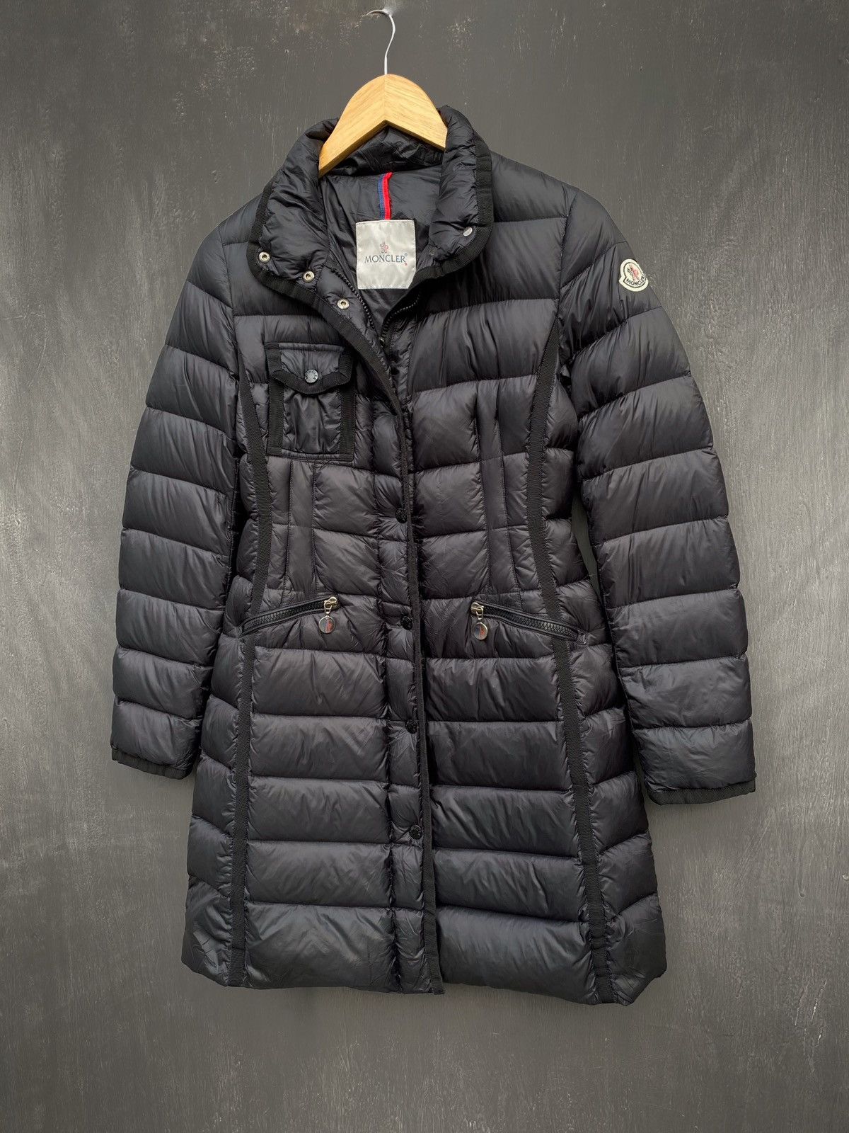 Moncler Hermine Down Jacket Size 00 in Black, Women's (Size Xxs)