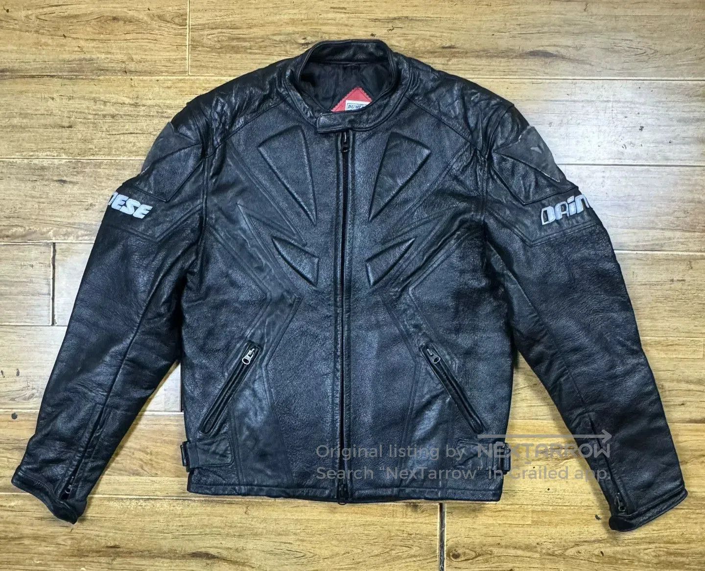 Other Dennis Motorcycle Leather Jacket for Men. Size US M / EU 48-50 / 2 - 1 Thumbnail