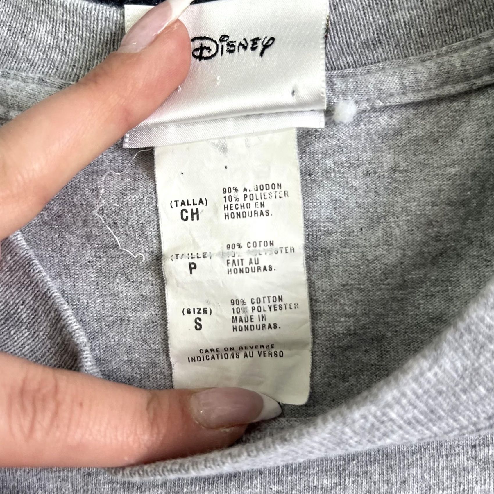 Disney Walt Disney World Shirt Mens Small Gray Mickey Mouse Theme Park Tee T-Shirt Size US S / EU 44-46 / 1 - 4 Thumbnail