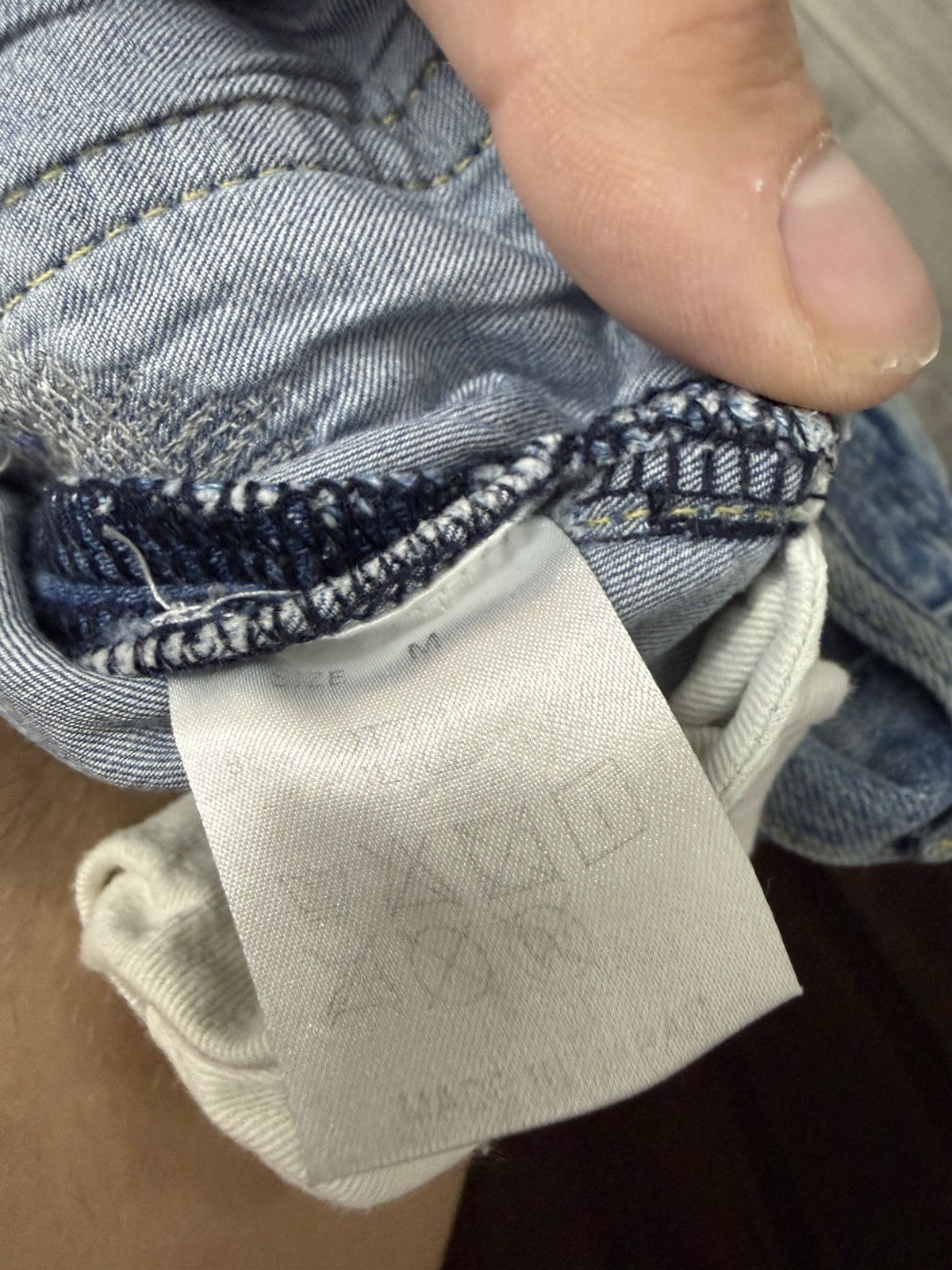 Vlone Vlone blue scab jeans Size US 32 / EU 48 - 7 Thumbnail