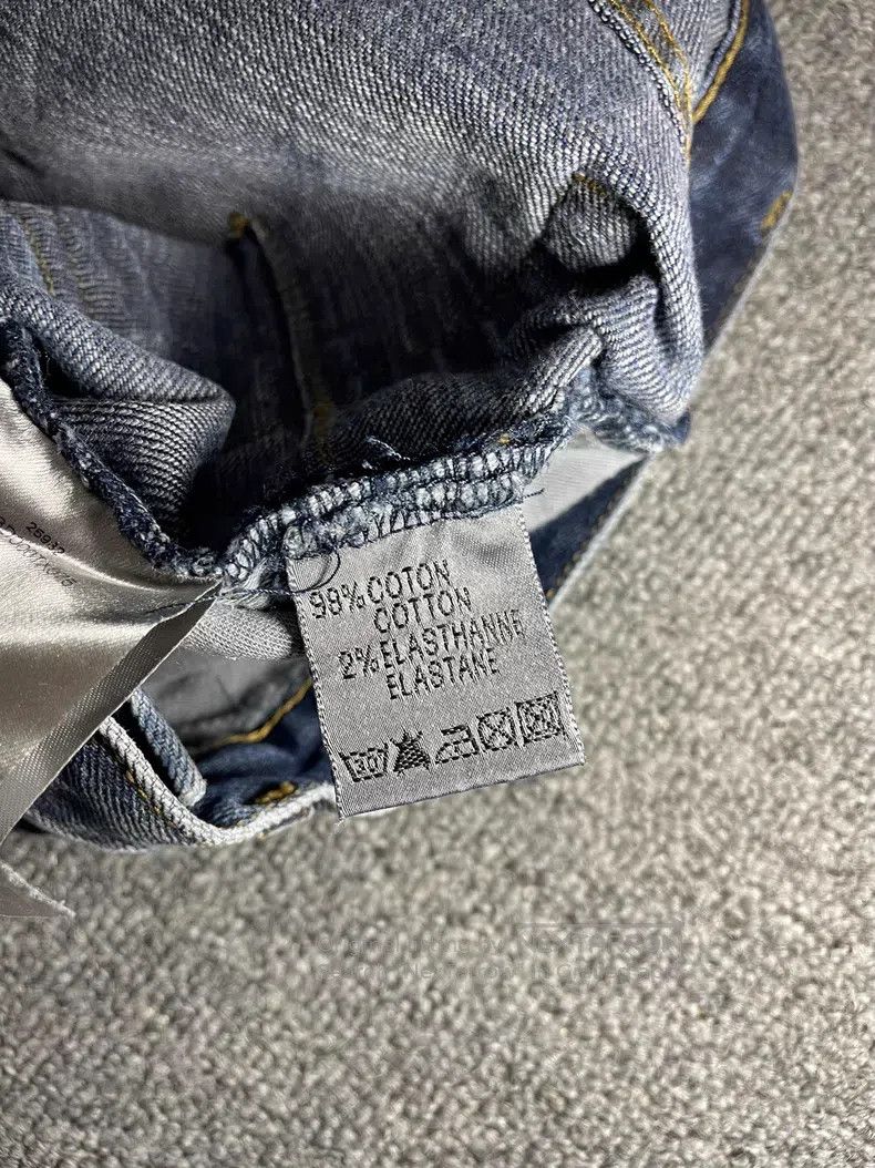 Dior Dior Blue Gradient Washed Ripped Distressed Denim Jeans Size US 28 / EU 44 - 5 Thumbnail