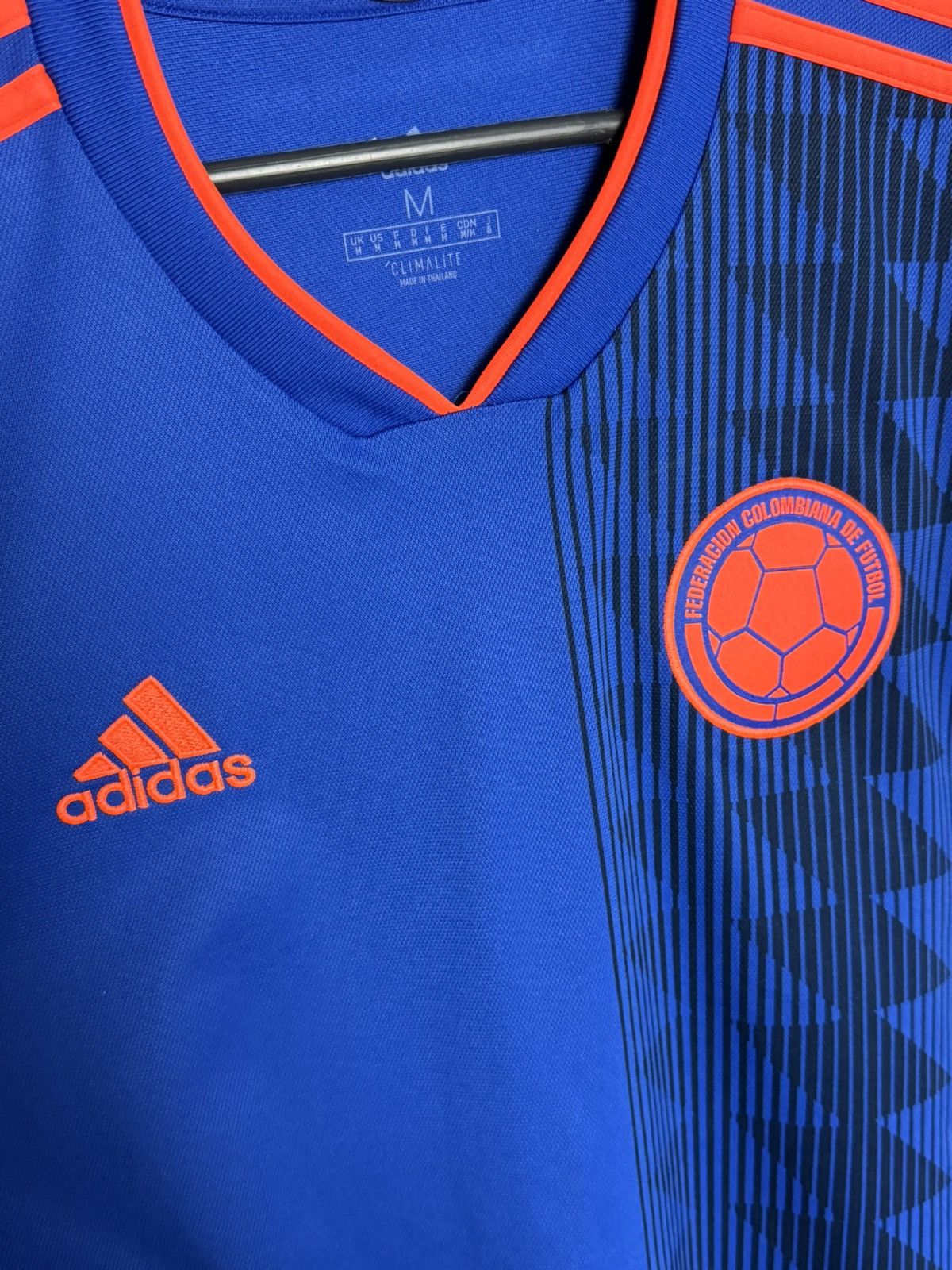 Adidas Colombia National Team 18/19 Away Football Soccer Jersey Size US M / EU 48-50 / 2 - 3 Thumbnail