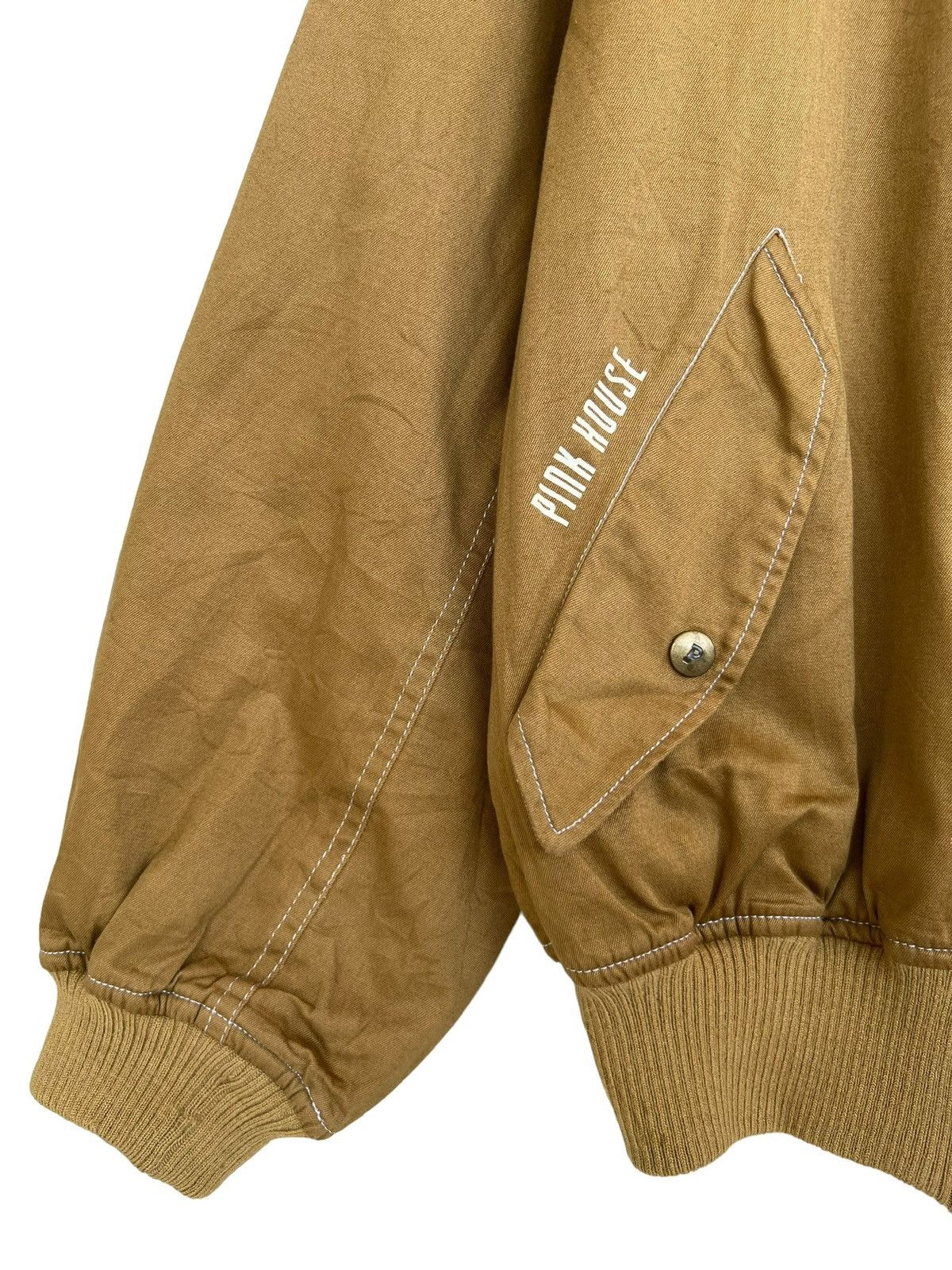 Pink House Pink House Japan Brown Varsity Big Logo Multipocket Jacket Size US L / EU 52-54 / 3 - 6 Thumbnail