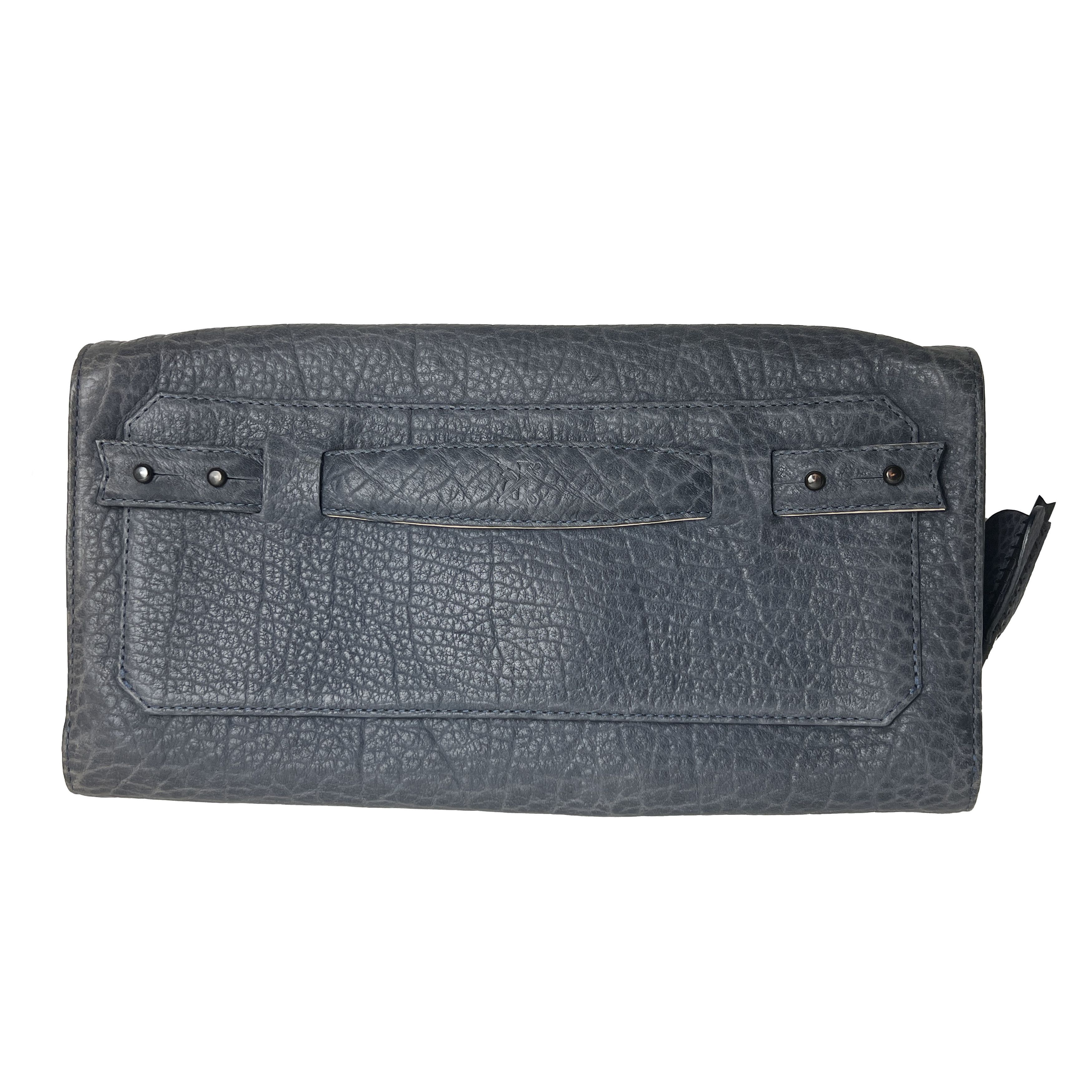 Parabellum Dedion Bison Leather Clutch Bag Size ONE SIZE - 1 Thumbnail