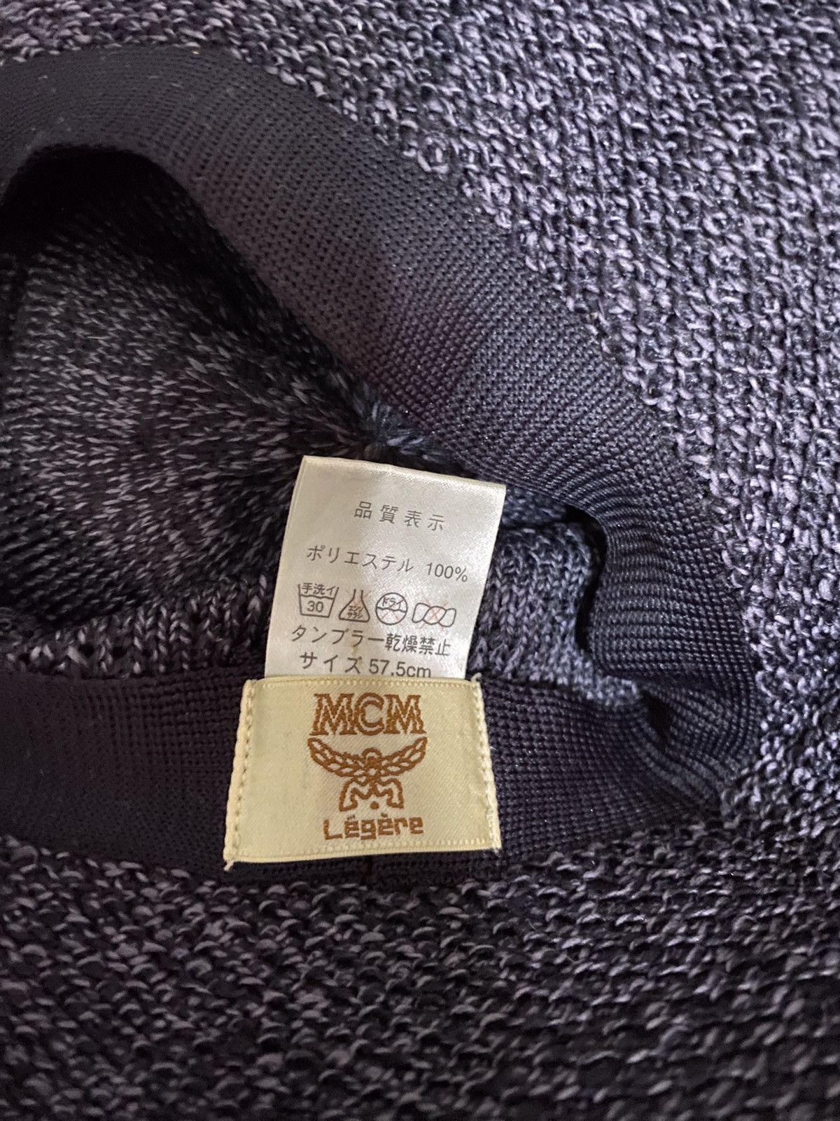 MCM × Vintage MCM Legere Small Logo Bucket Hat Size ONE SIZE - 5 Thumbnail