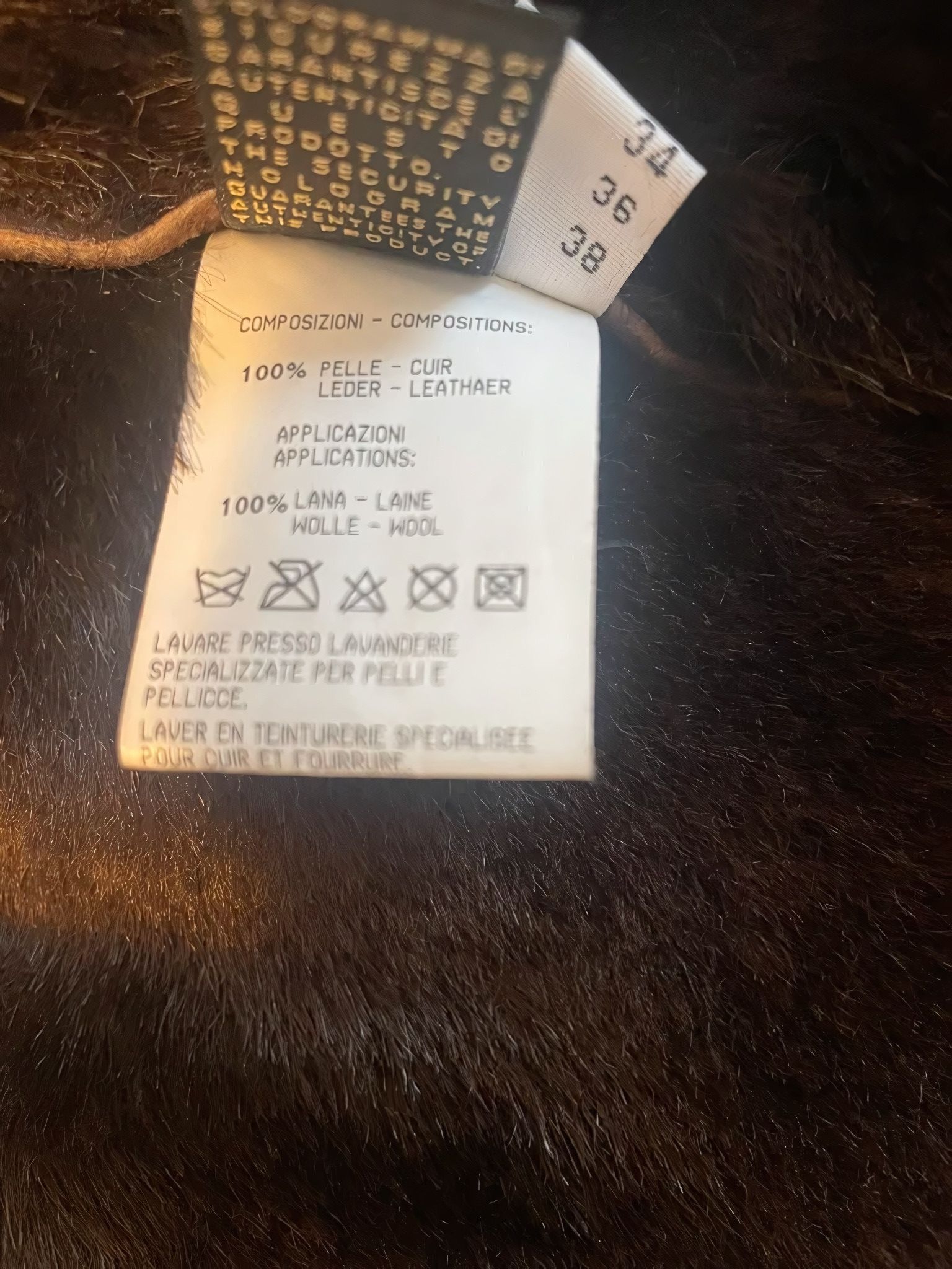 Roberto Cavalli RARE SHEARLING LEATHER BELTED COAT Size S / US 4 / IT 40 - 8 Thumbnail