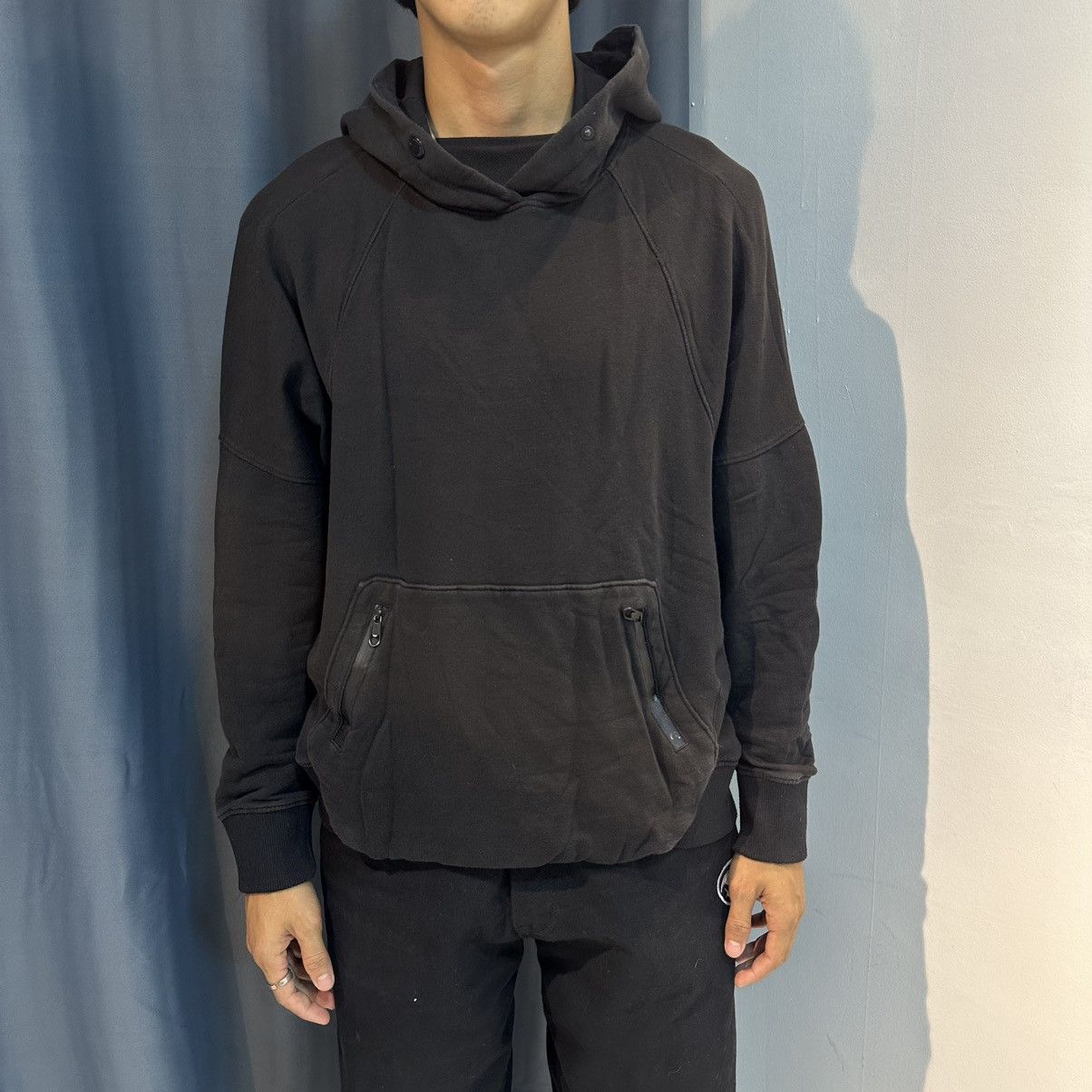 Other BLANK BOXY HOODIE BUTTON UP JAPANESE BRAND Size US M / EU 48-50 / 2 - 2 Thumbnail