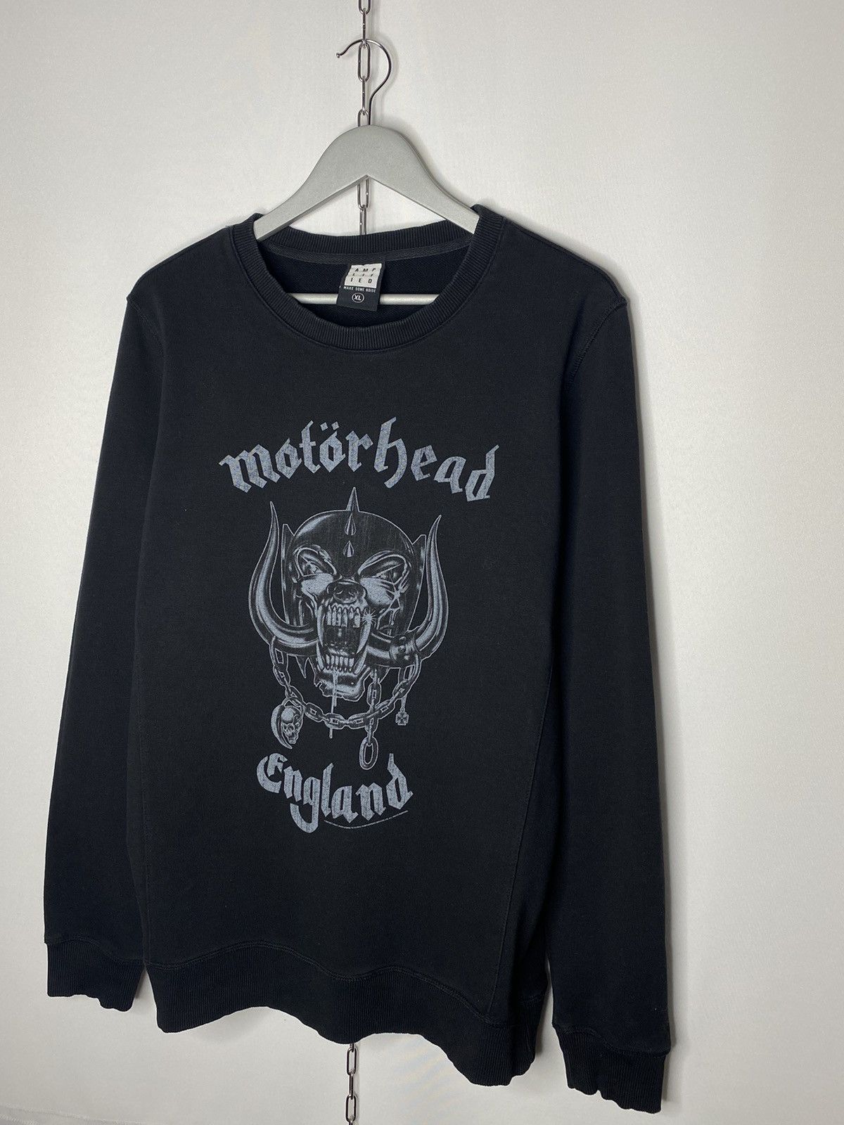Motörhead Rare Vintage Rock Sweatshirt Pullover Big Logo Sweatshirts Hoodies