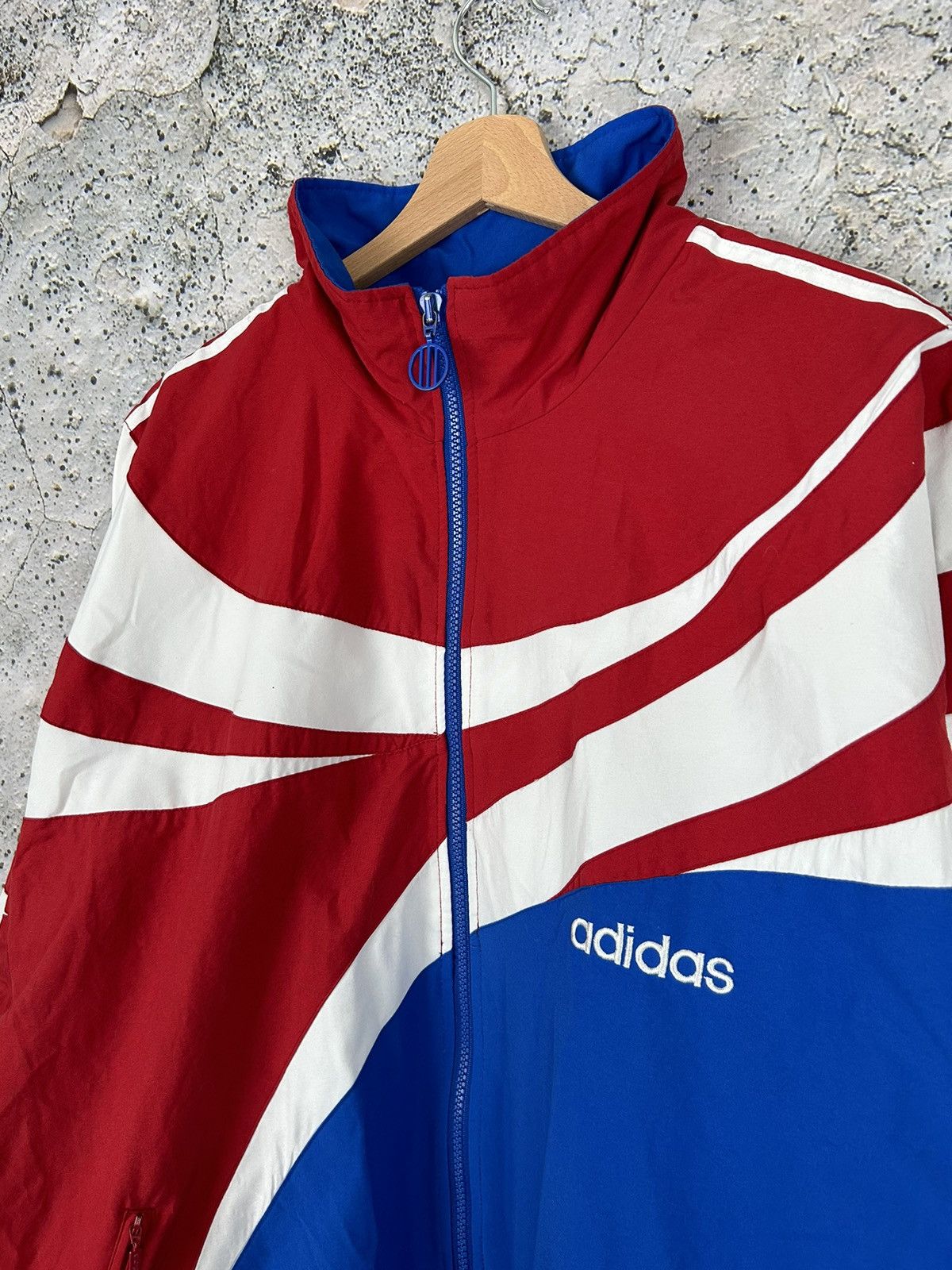 Adidas Vintage 90s Adidas Nylon Light Jacket Rare Hype Retro Size US L / EU 52-54 / 3 - 3 Thumbnail
