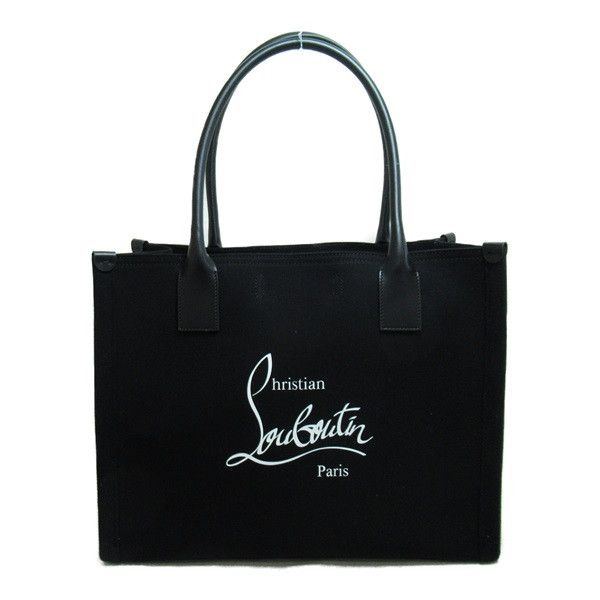 image of Christian Louboutin Nastroloubi Tote in Black, Women's
