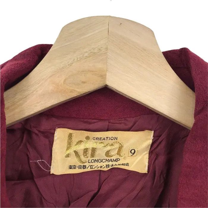 Longchamp Vtg LONGCHAMP PARIS KIRA Collection Cassegrain Trench Coat Size L / US 10 / IT 46 - 4 Thumbnail
